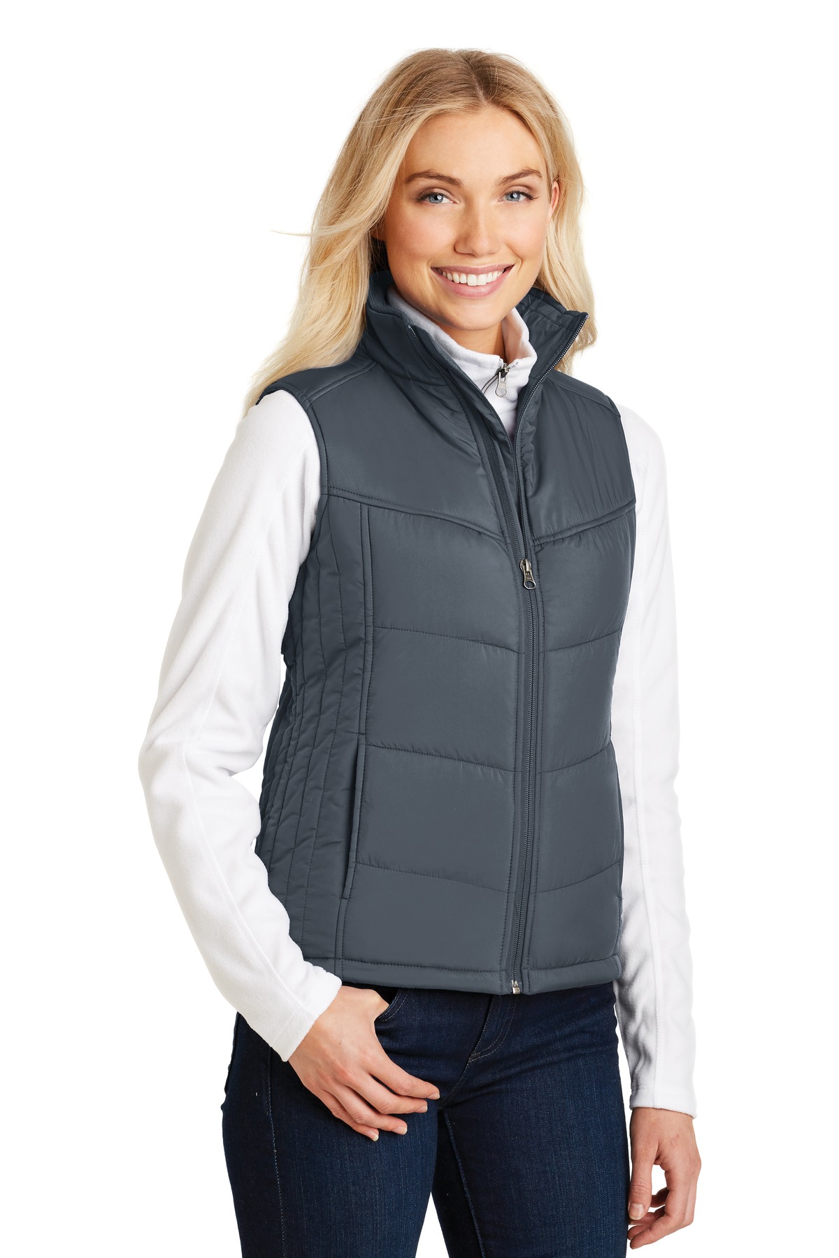 Port Authority Women's Puffy Vest. L709