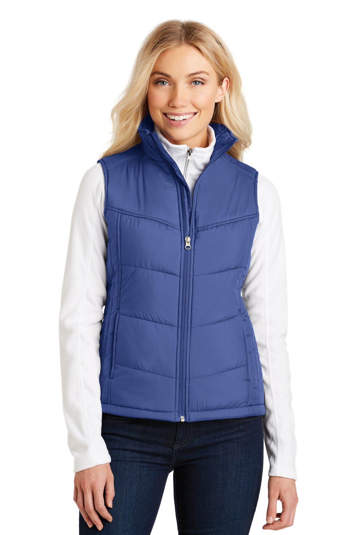Port Authority Industrial Ladies Outerwear ® Ladies Puffy Vest.-Port Authority