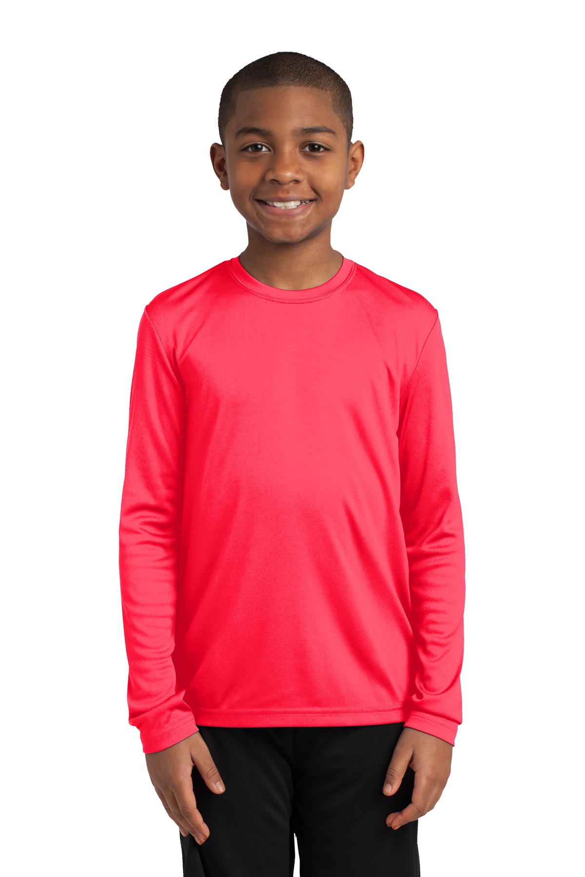 Sport-Tek Youth Long Sleeve PosiCharge Competitor Tee. YST350LS