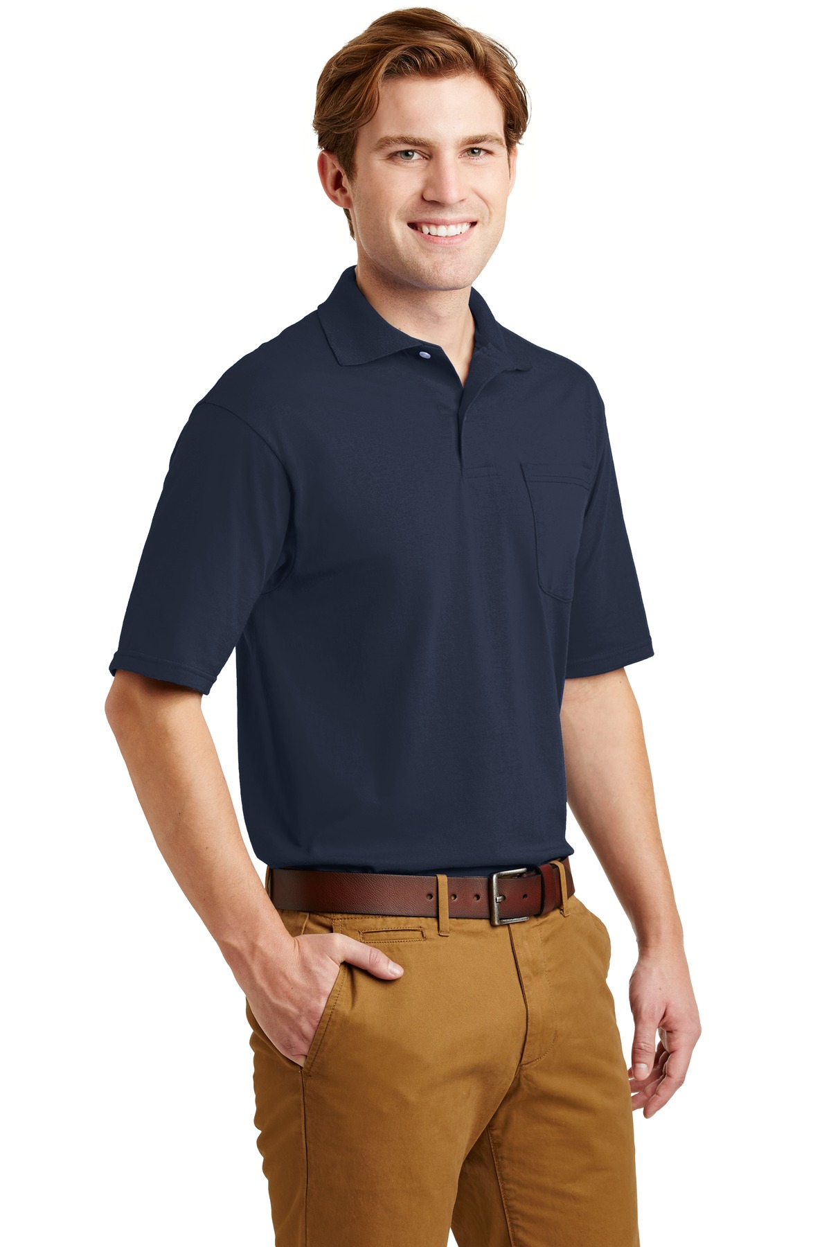 Jerzees Dri-Power Pocket Sport Shirt. 436MP