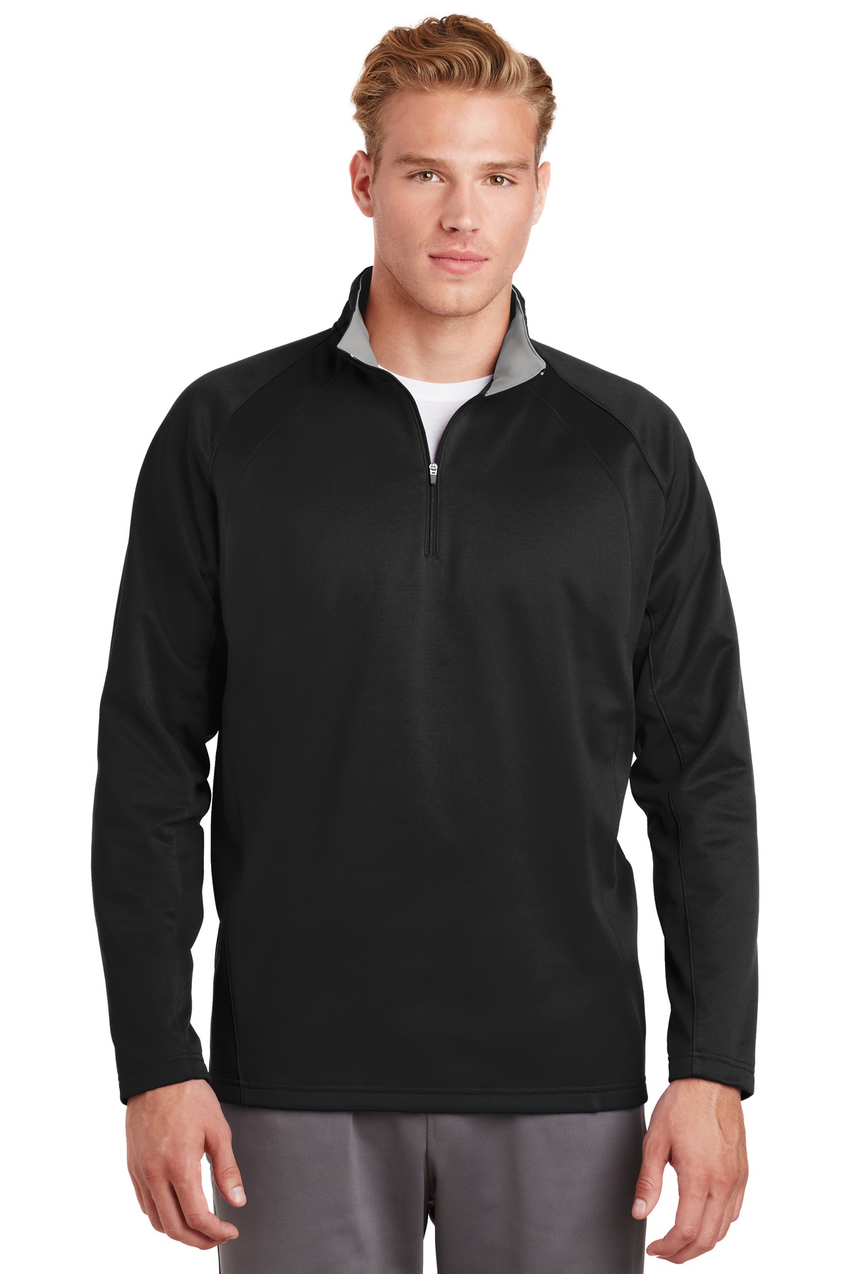Sport-Tek Hospitality Activewear Sweatshirts & Fleece ® Sport-Wick® Fleece 1/4-Zip Pullover.-Sport-Tek