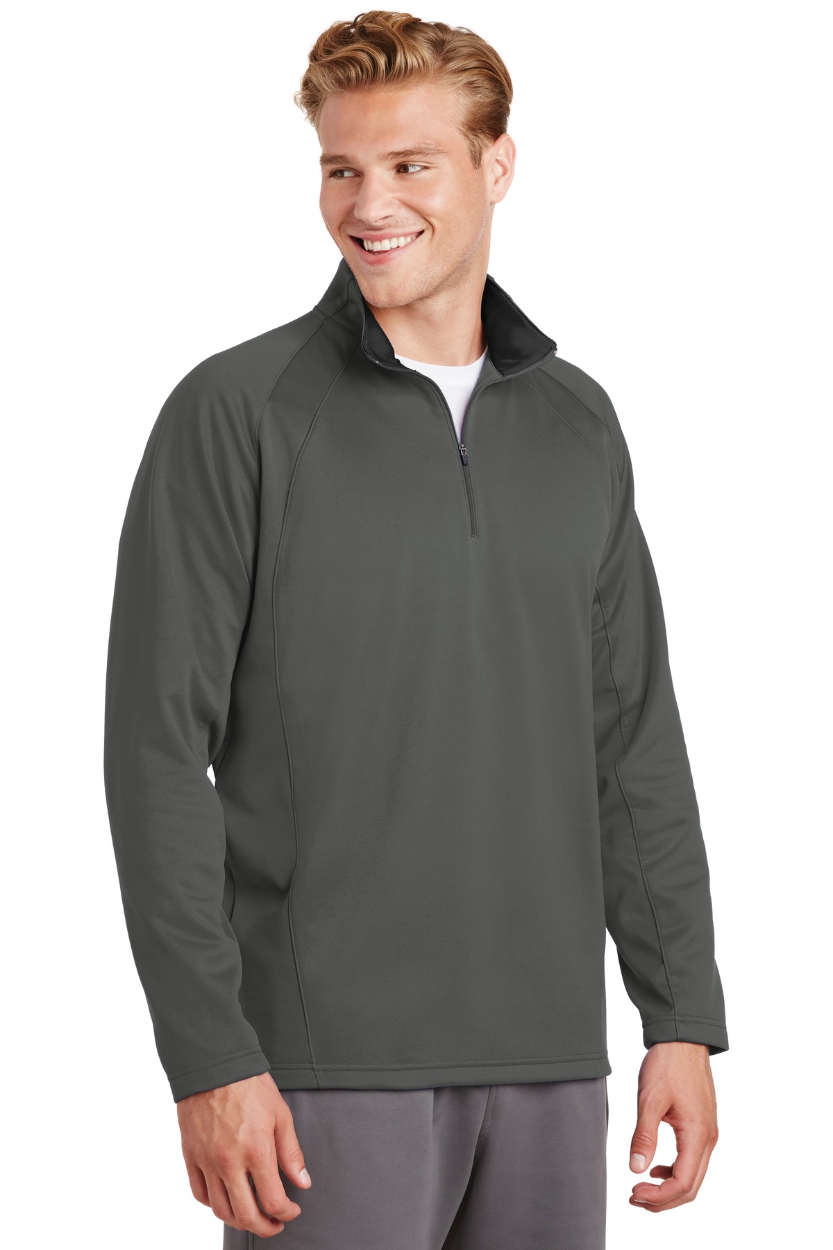 Sport-Tek Sport-Wick Fleece 1/4-Zip Pullover. F243