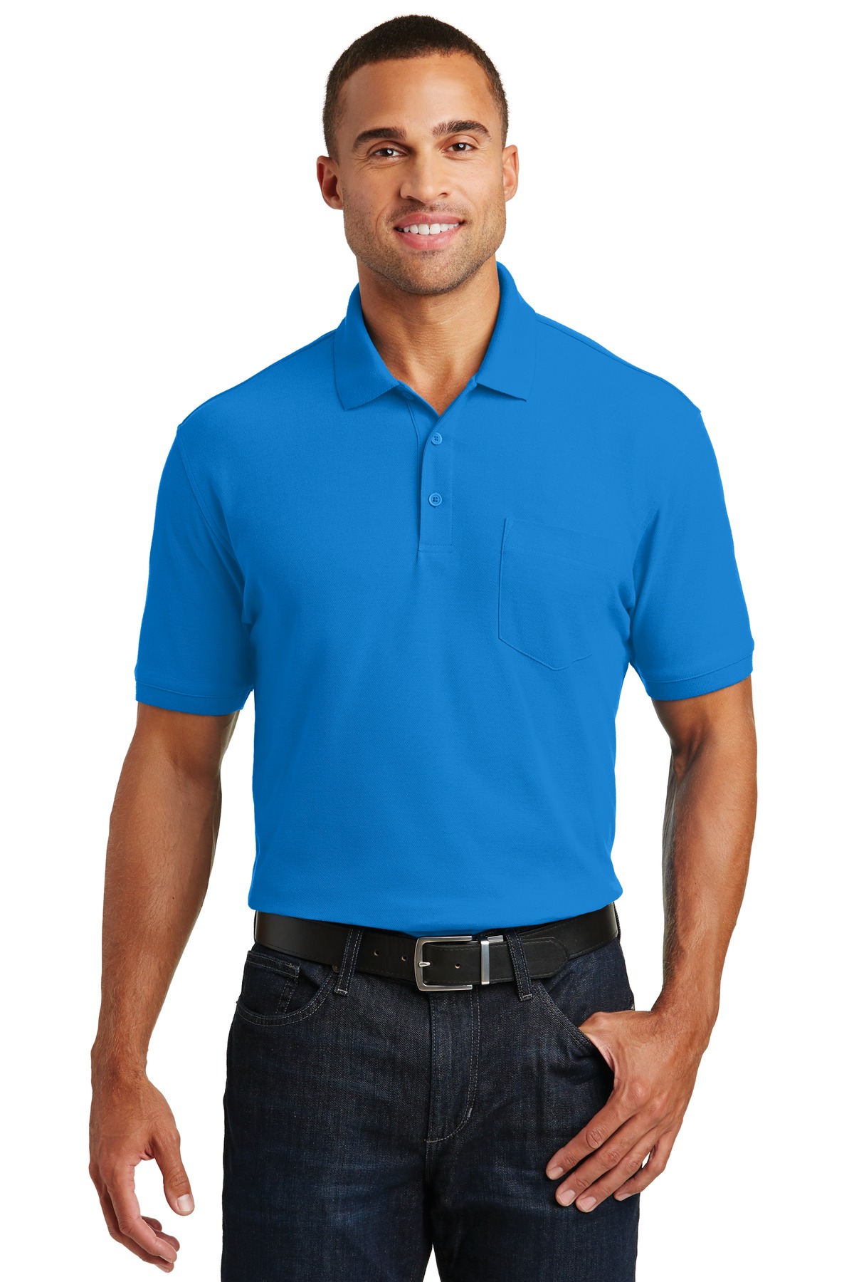 Port Authority ® Core Classic Pique Pocket Polo. K100P
