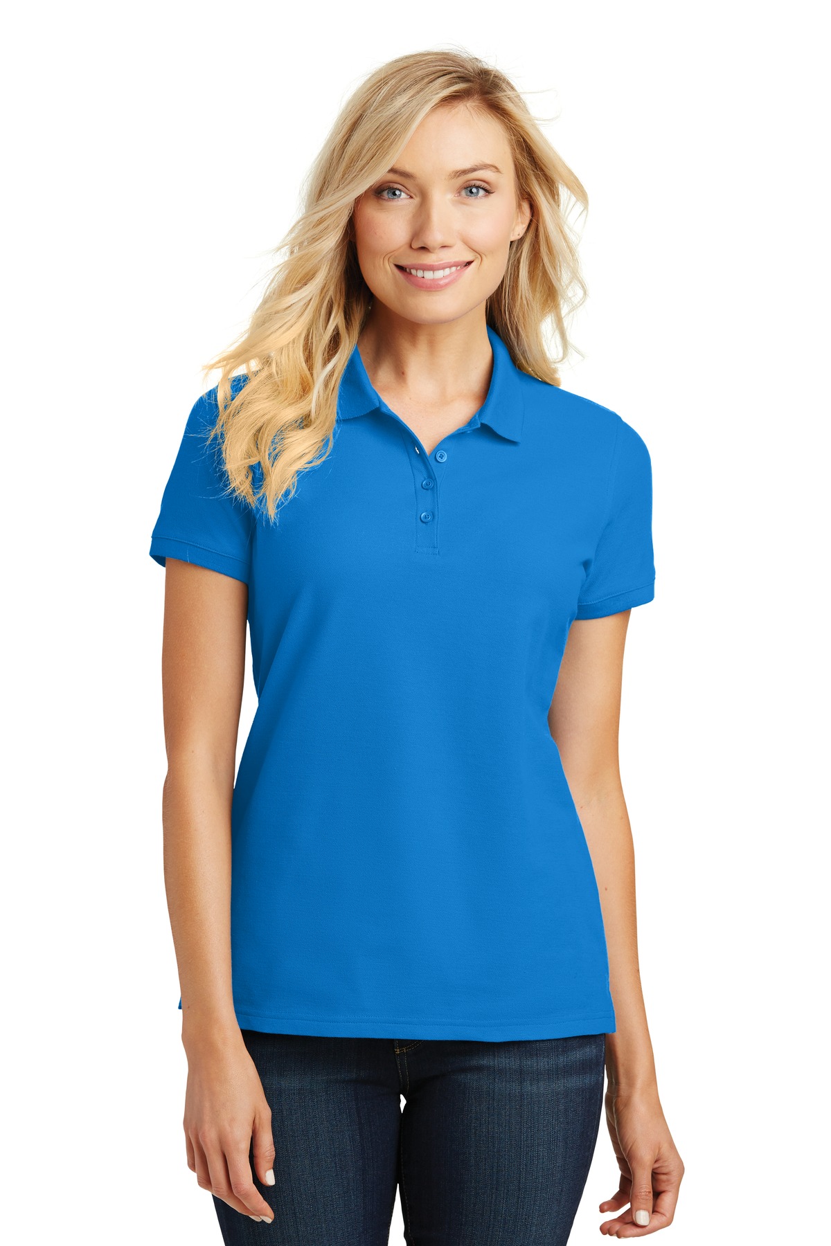 Port Authority ® Women's Core Classic Pique Polo. L100 - Image 4