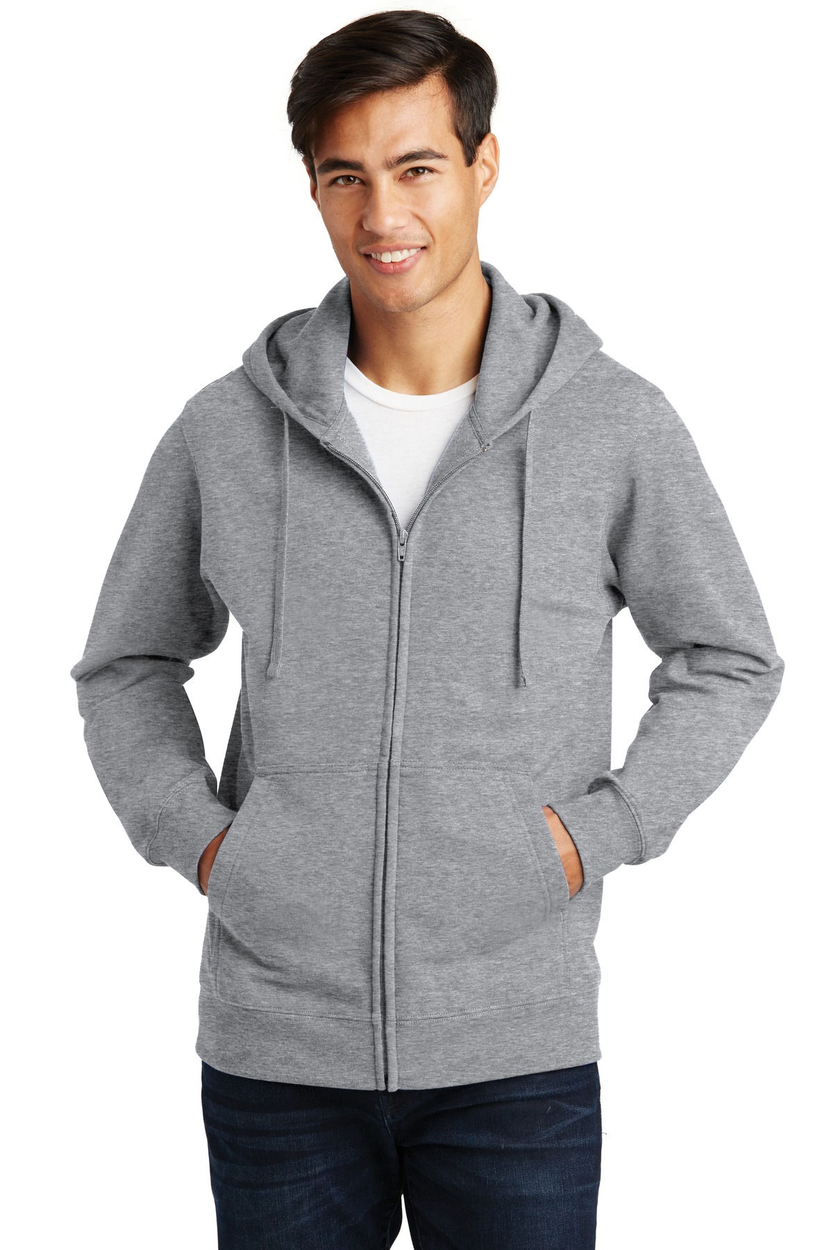 Port & Company Fan Favorite Fleece Full-Zip Hooded Sweatshirt - PC850ZH