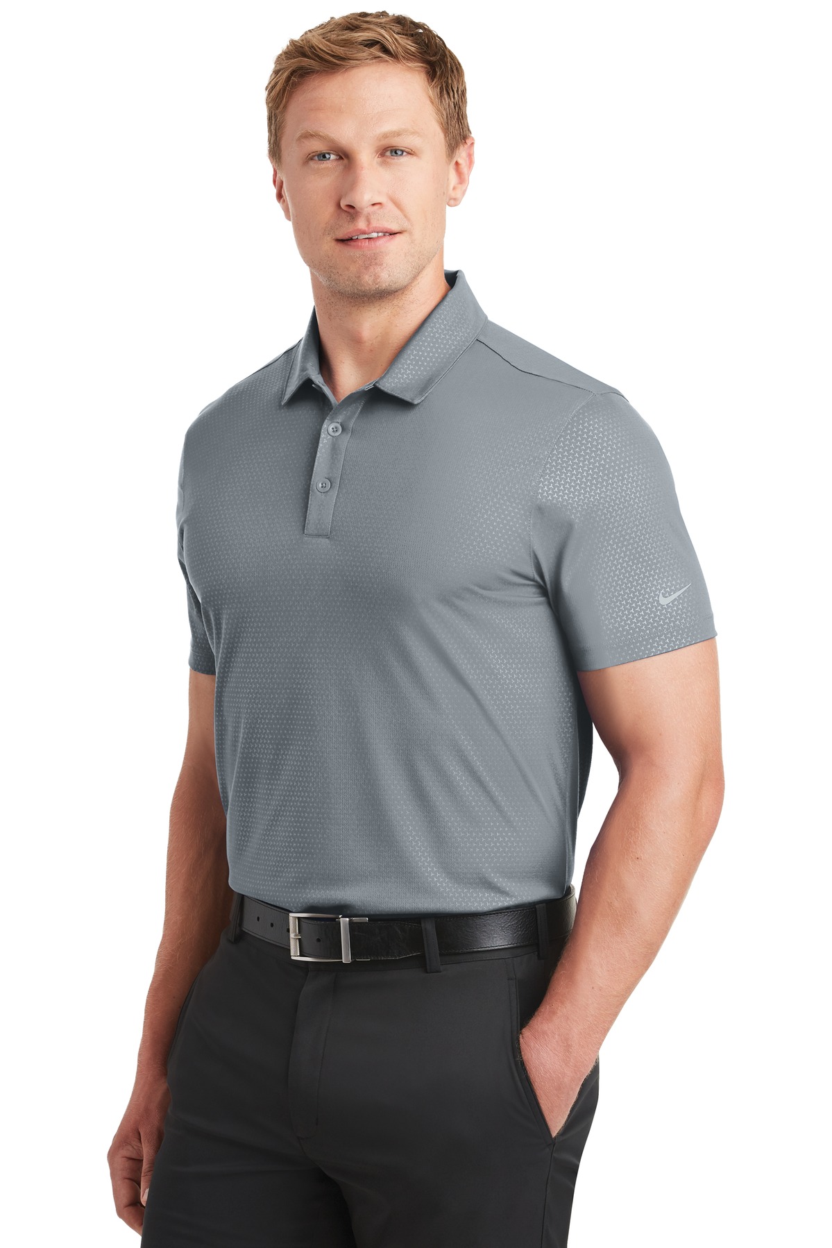 Nike Dri-FIT Embossed Tri-Blade Polo. 838964