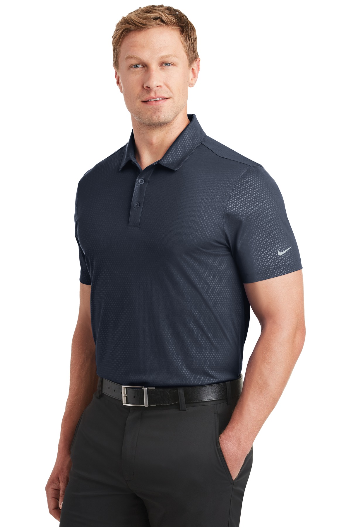 Nike Dri-FIT Embossed Tri-Blade Polo. 838964