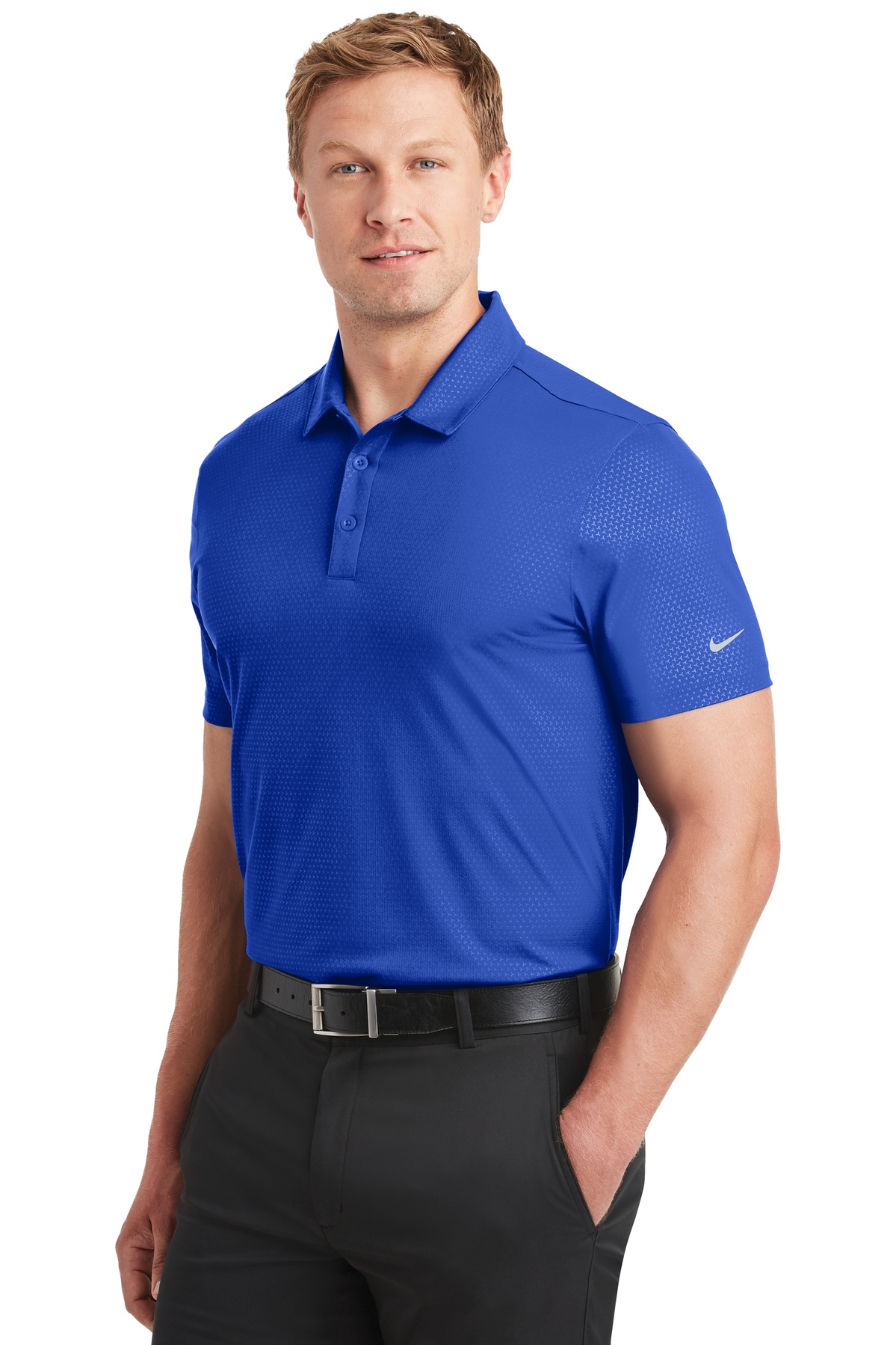 Nike Dri-FIT Embossed Tri-Blade Polo. 838964