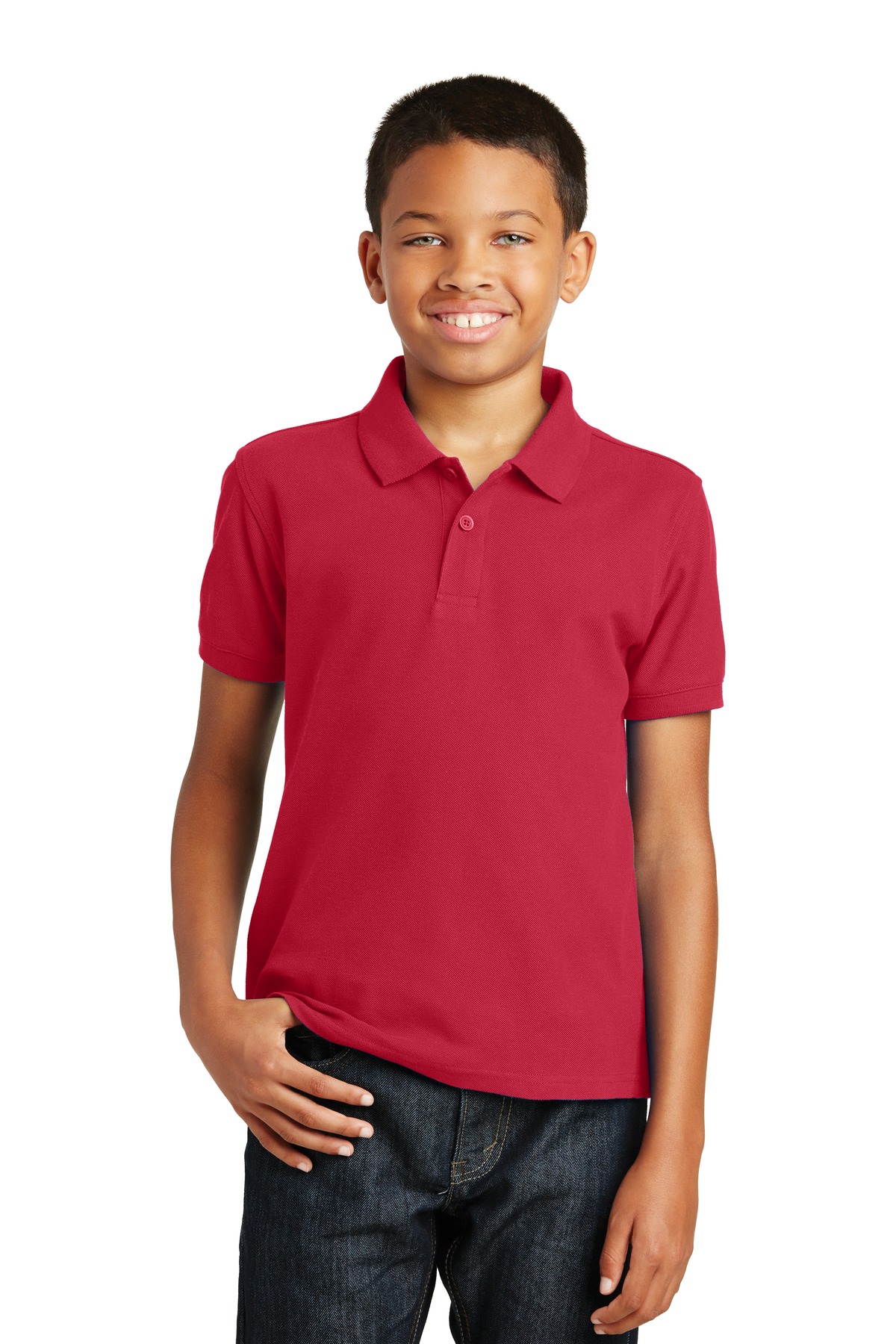 Port Authority ® Youth Core Classic Pique Polo. Y100 - Image 5