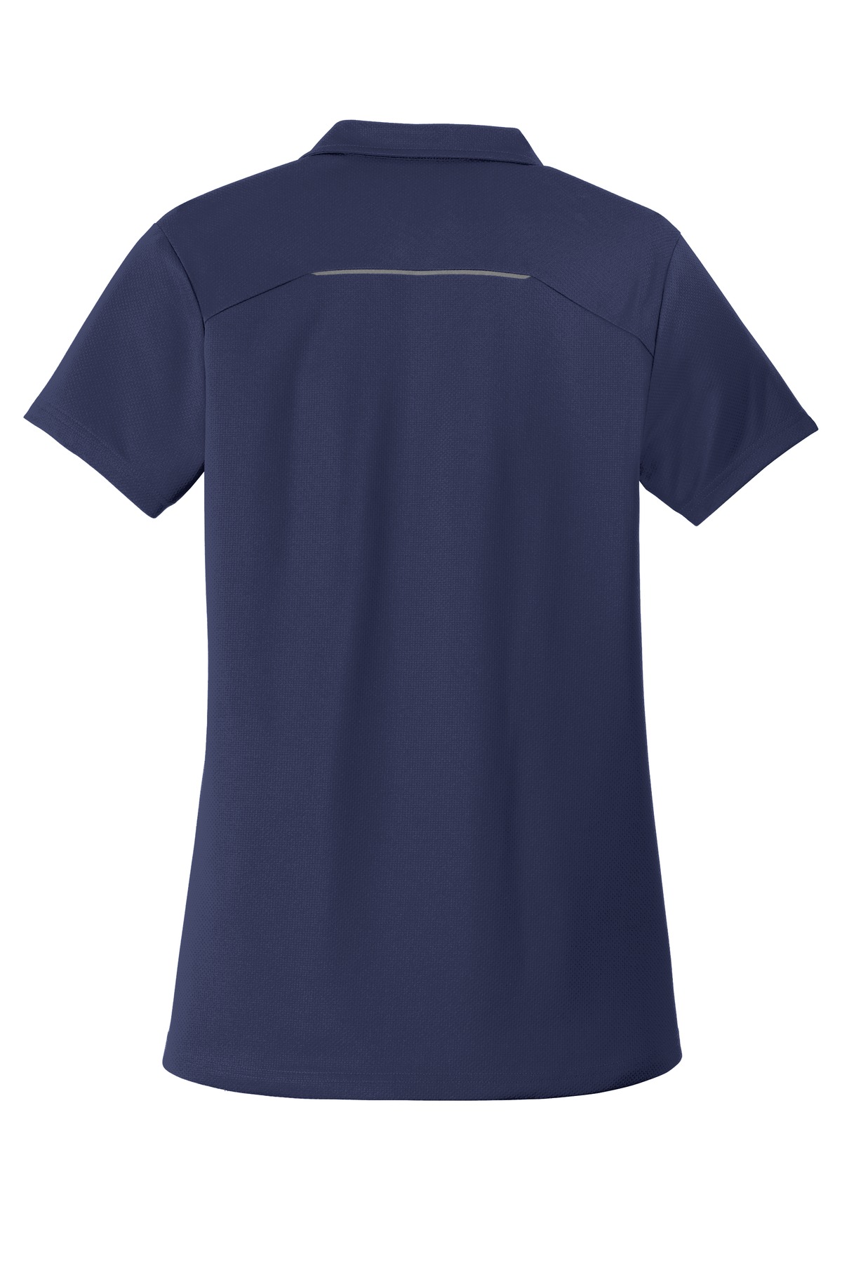 Port Authority Women's Pinpoint Mesh Zip Polo. L580