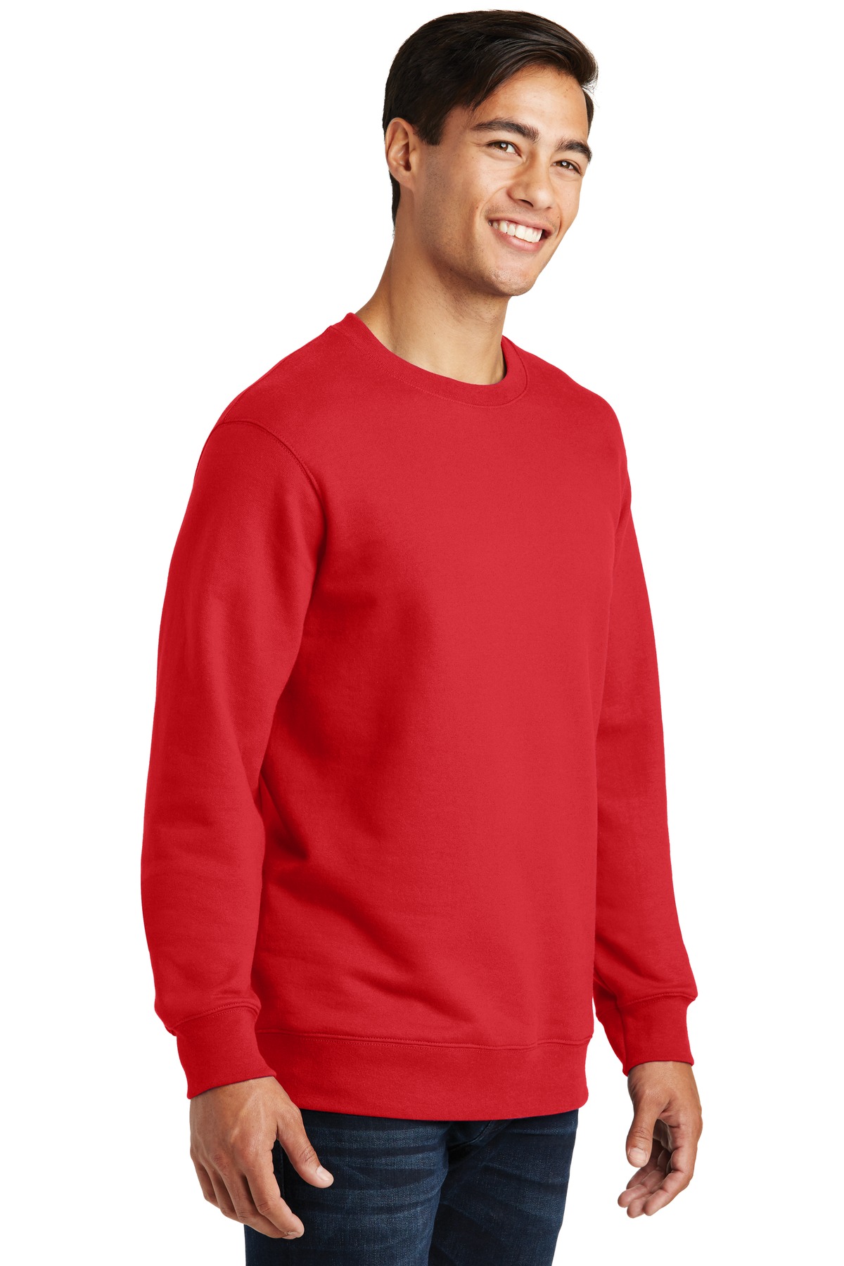 Port & Co Fan Favorite Fleece Crewneck Sweatshirt. PC850