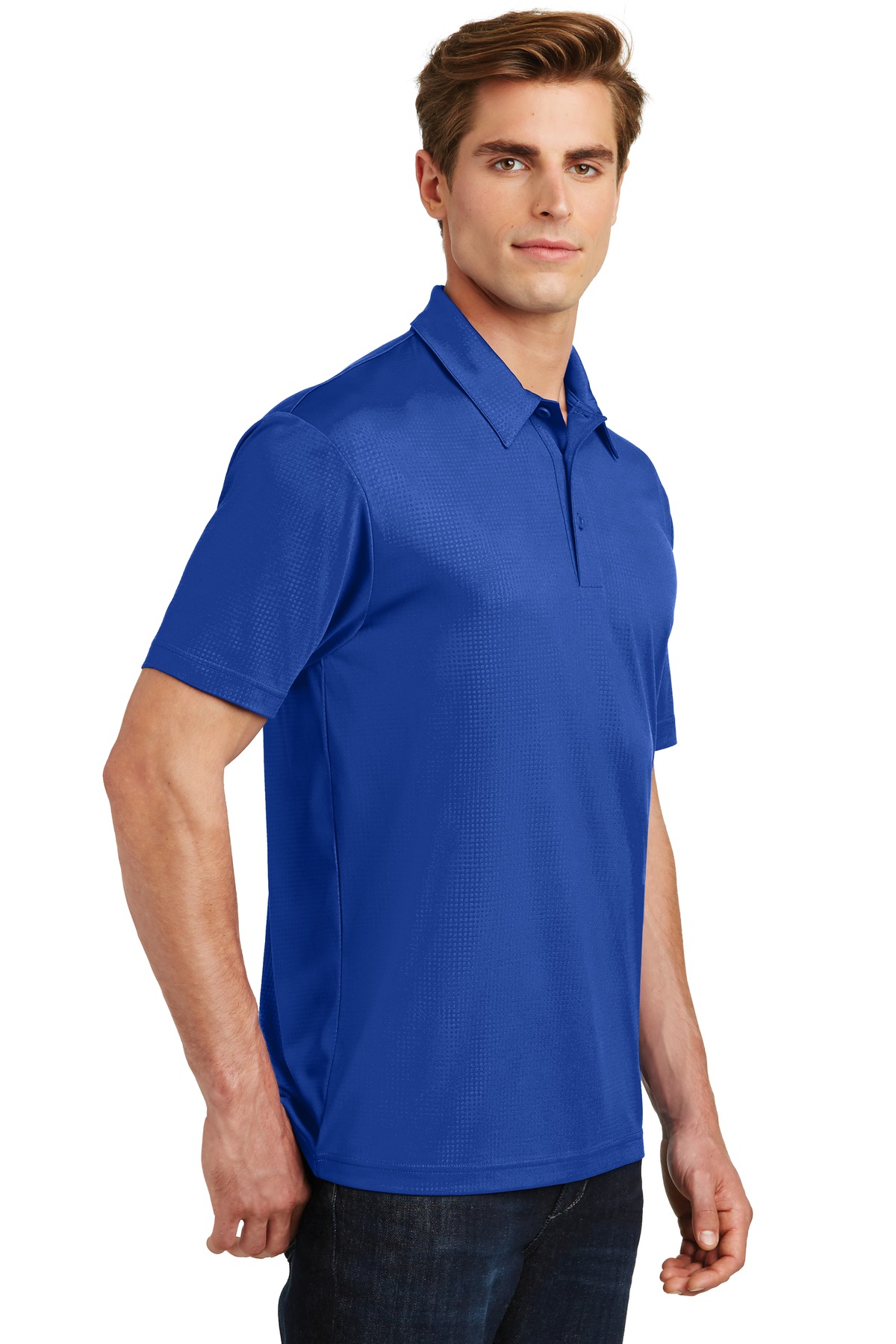Sport-Tek Embossed PosiCharge Tough Polo . ST630
