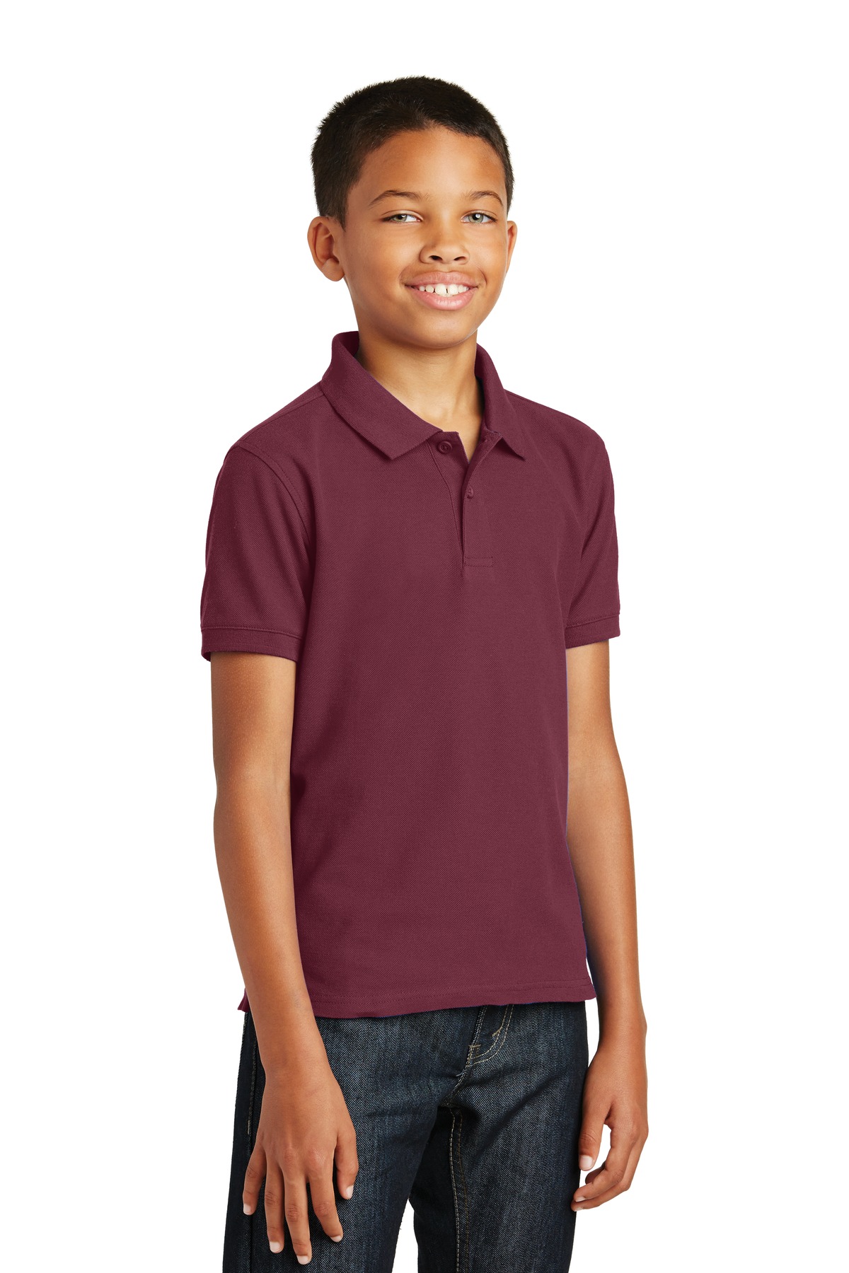 Port Authority Youth Core Classic Pique Polo. Y100