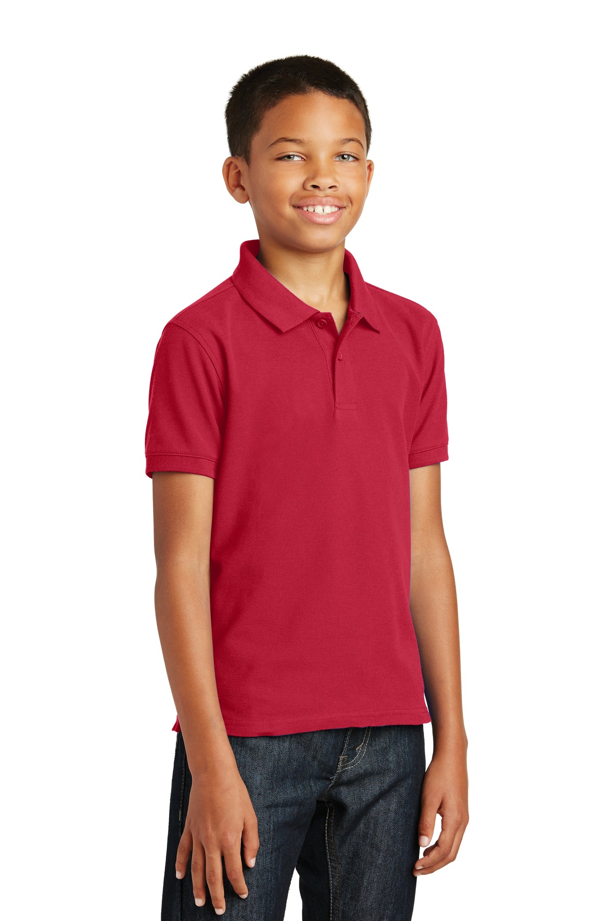 Port Authority Youth Core Classic Pique Polo. Y100