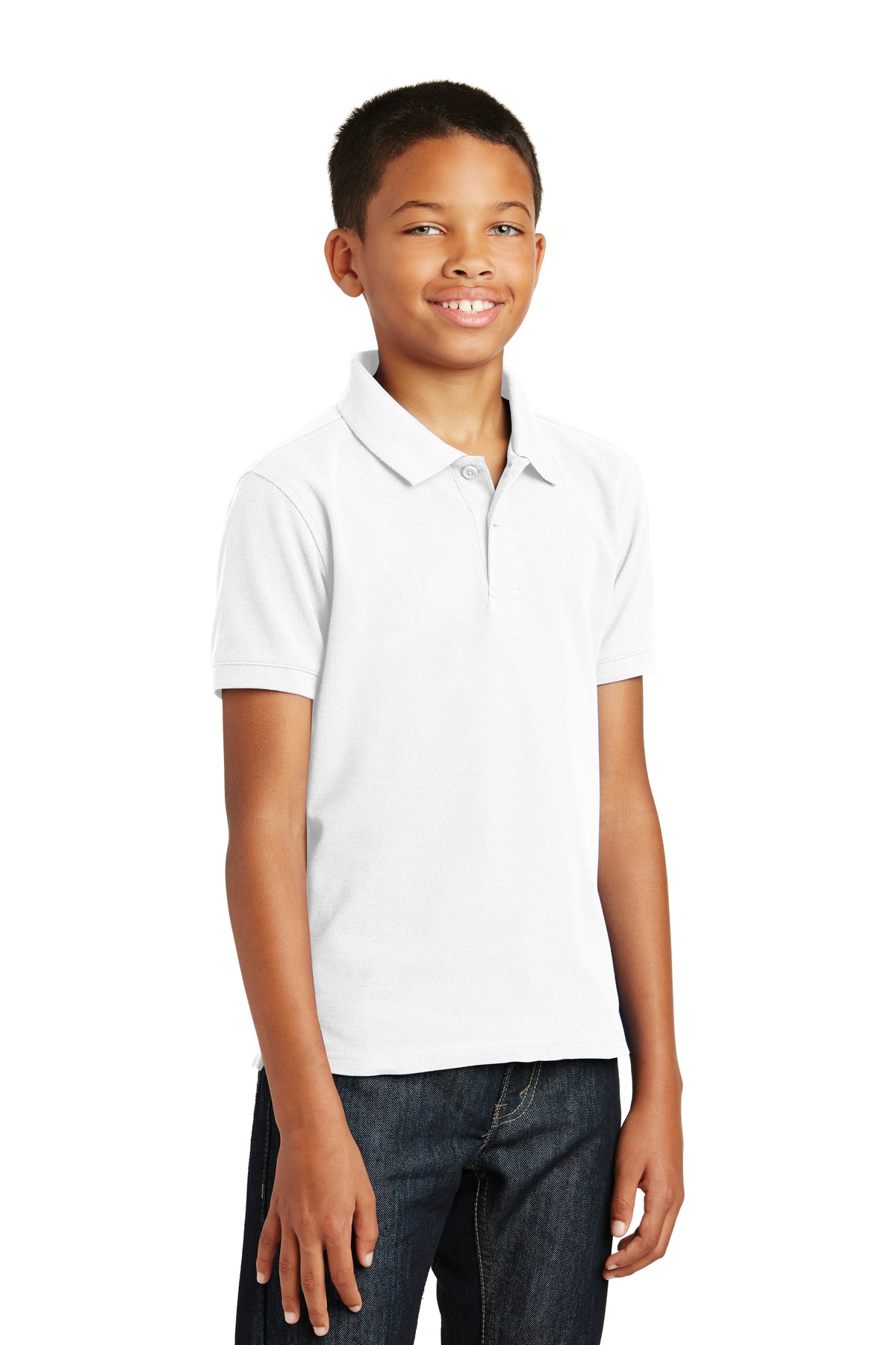 Port Authority Youth Core Classic Pique Polo. Y100