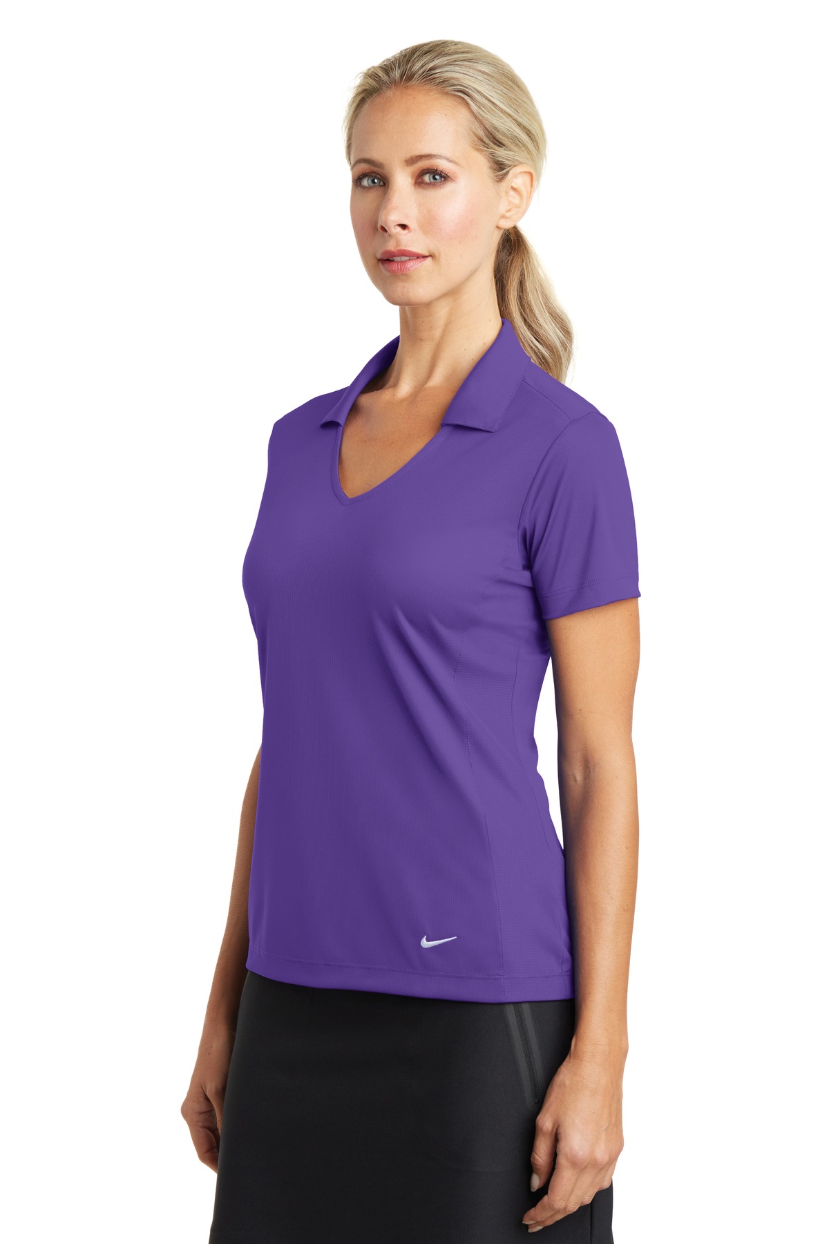 Nike Women's Dri-FIT Vertical Mesh Polo. 637165