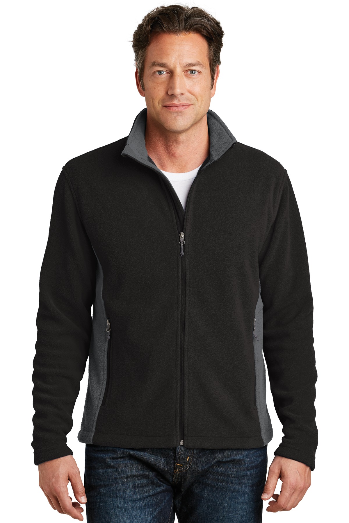 Port Authority Corporate Hospitality Sweatshirts&Fleece ® Colorblock Value Fleece Jacket.-Port Authority