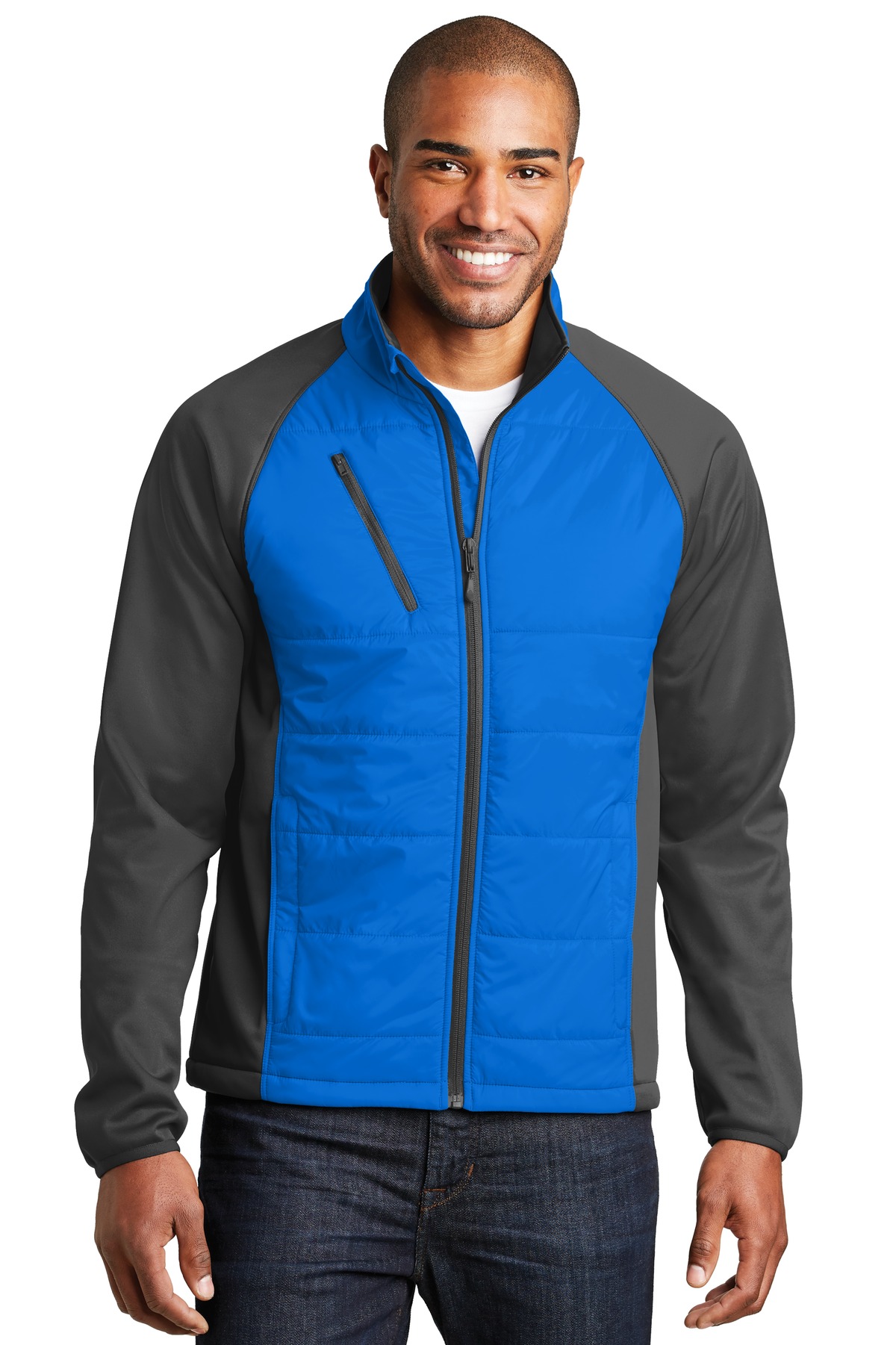 Port Authority ® Hybrid Soft Shell Jacket. J787 - Image 2