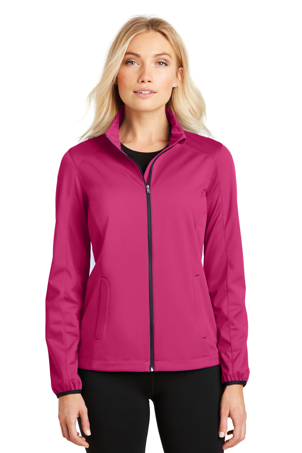 Port Authority Ladies Active Soft Shell Jacket. L717
