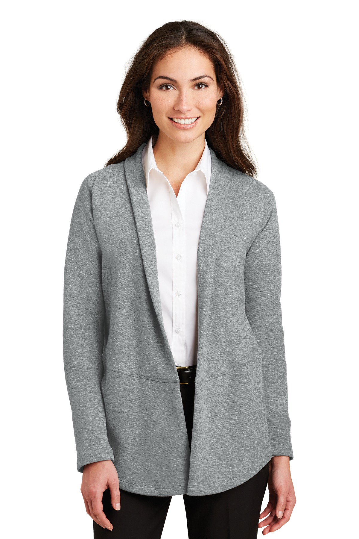 Port Authority ® Women's Interlock Cardigan. L807 - Image 4