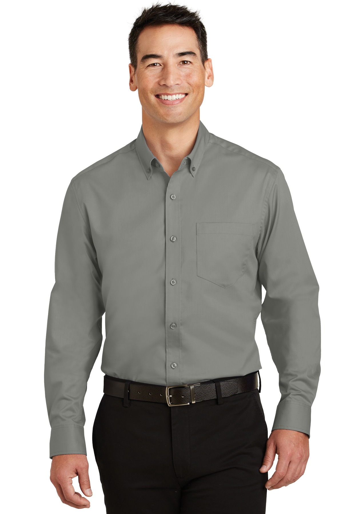 Port Authority ® SuperPro ™ Twill Shirt. S663 - Image 2