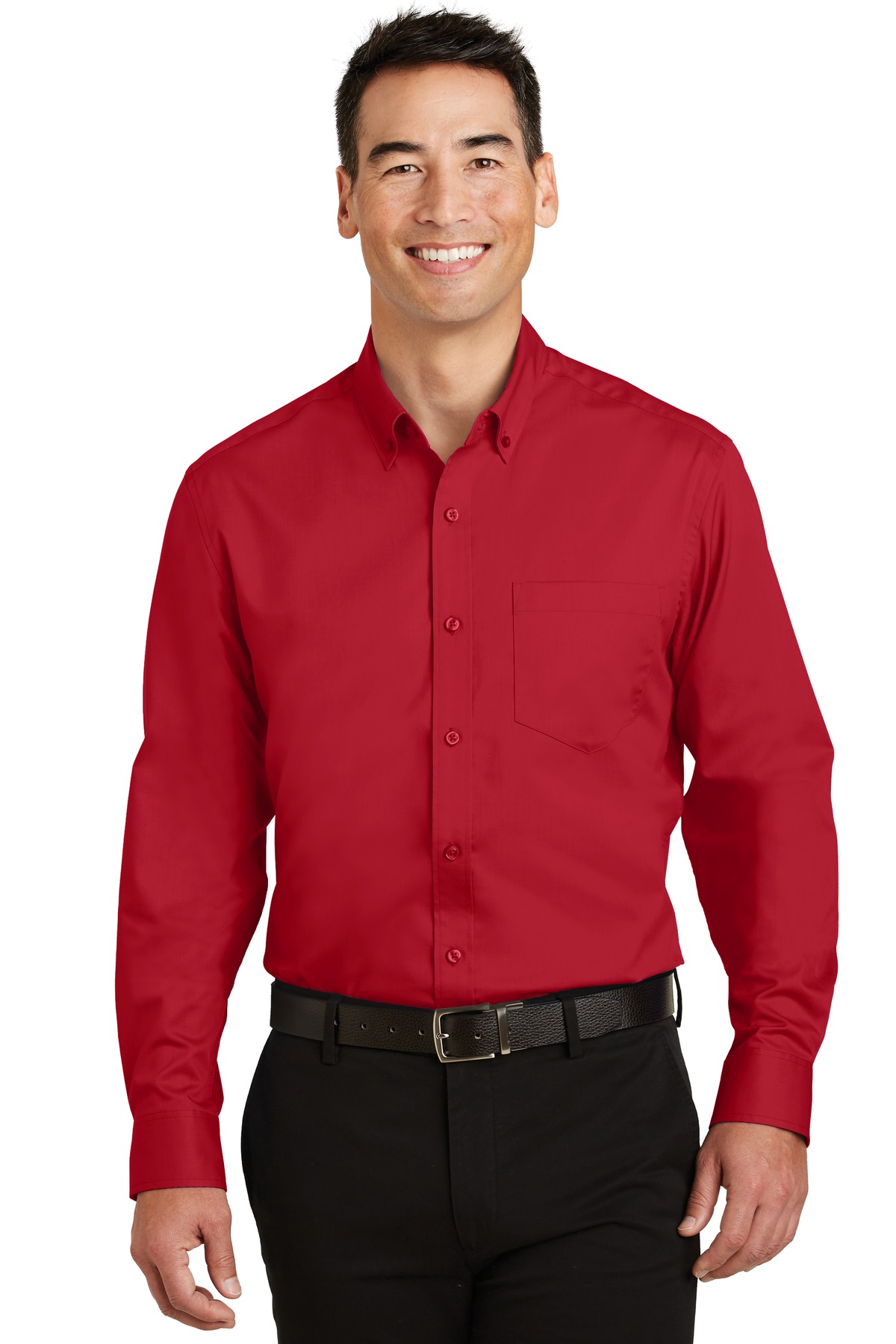 Port Authority ® SuperPro ™ Twill Shirt. S663 - Image 3