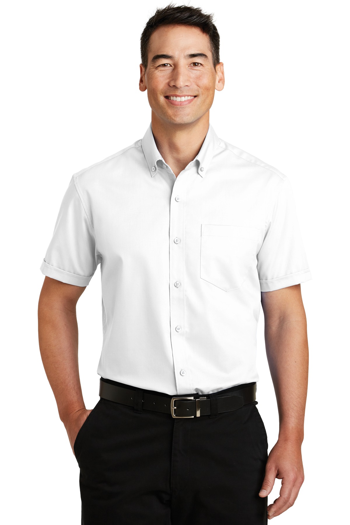 Port Authority Short Sleeve SuperPro Twill Shirt. S664