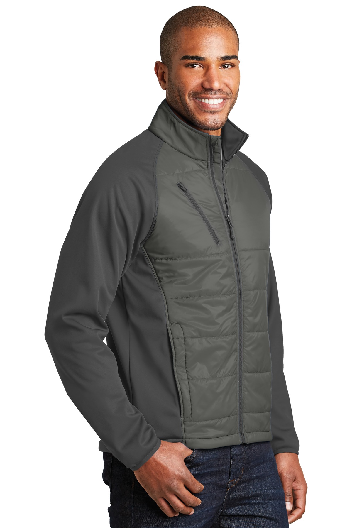 Port Authority Hybrid Soft Shell Jacket. J787