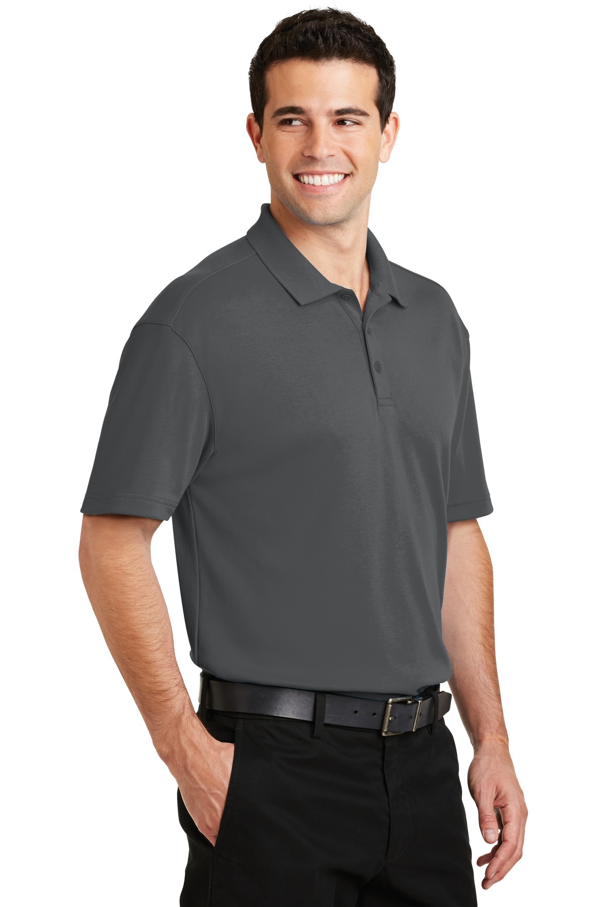 Port Authority Silk Touch Interlock Performance Polo. K5200