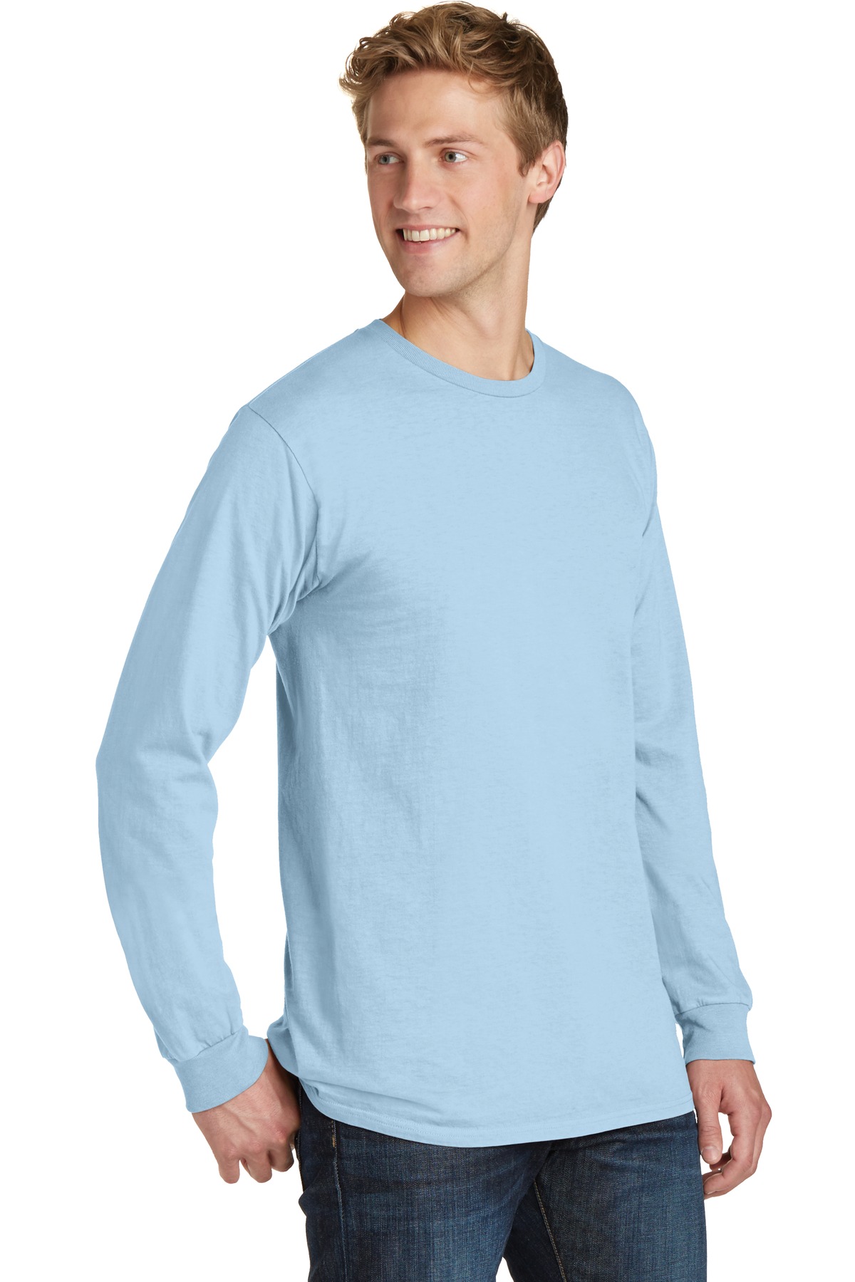 Port & Company Beach Wash Garment-Dyed Long Sleeve Tee PC099LS