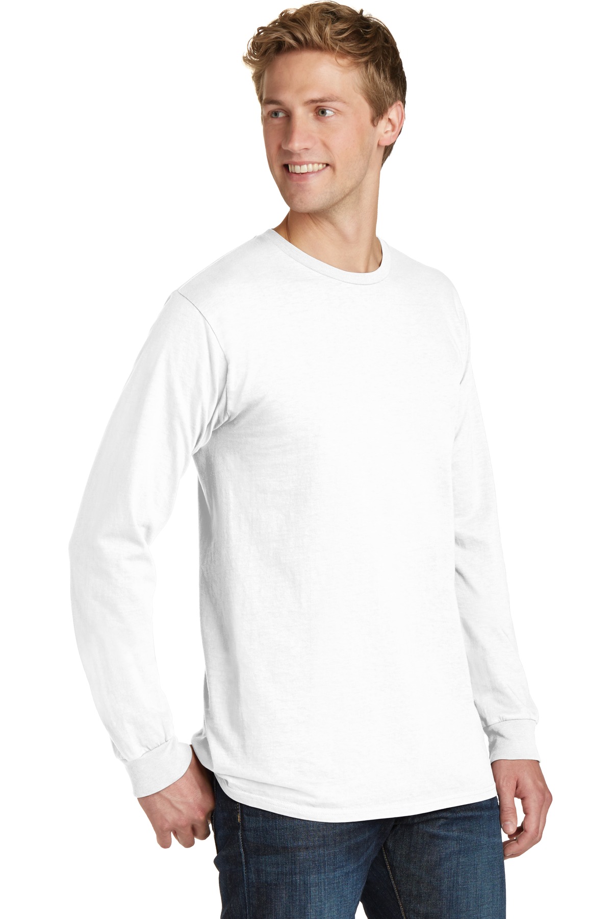 Port & Company Beach Wash Garment-Dyed Long Sleeve Tee PC099LS
