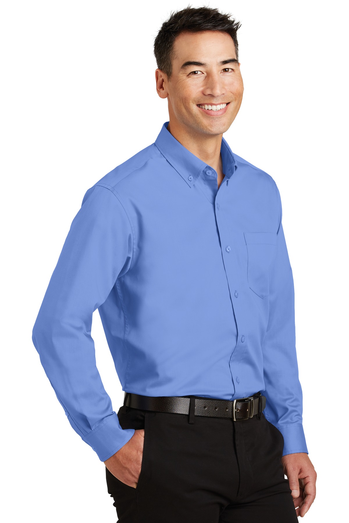 Port Authority SuperPro Twill Shirt. S663