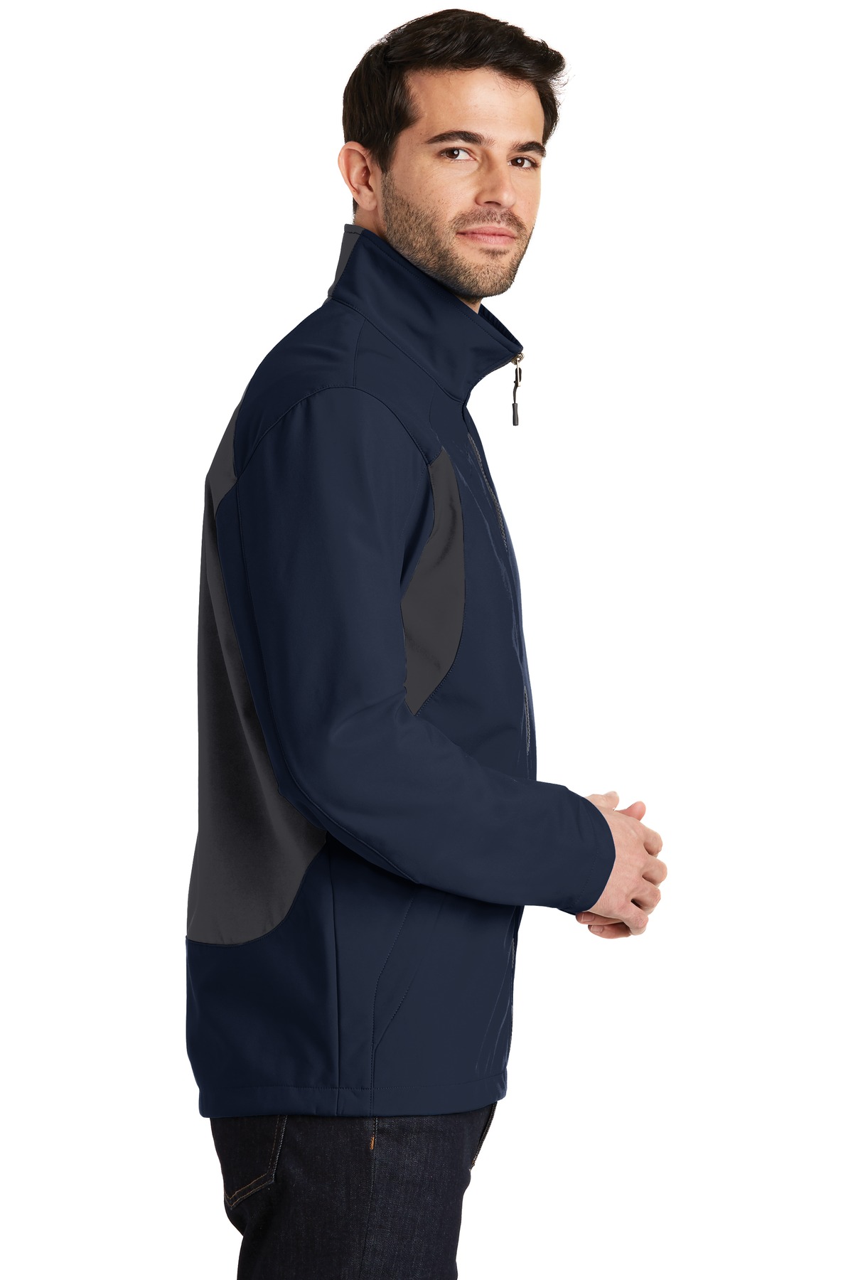 Port Authority Back-Block Soft Shell Jacket. J336