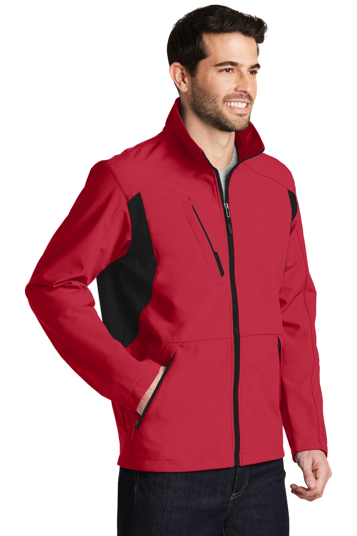 Port Authority Back-Block Soft Shell Jacket. J336