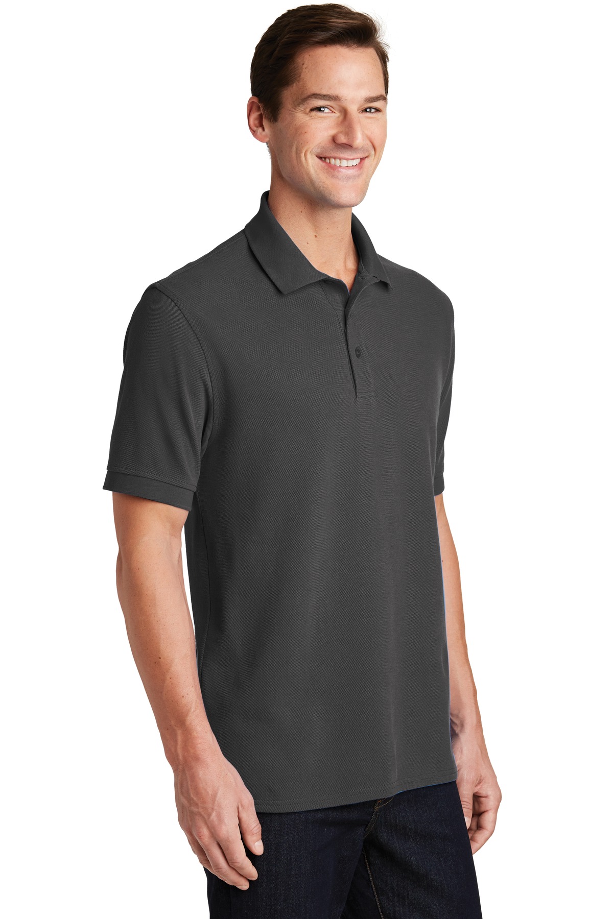 Port & Company Combed Ring Spun Pique Polo. KP1500