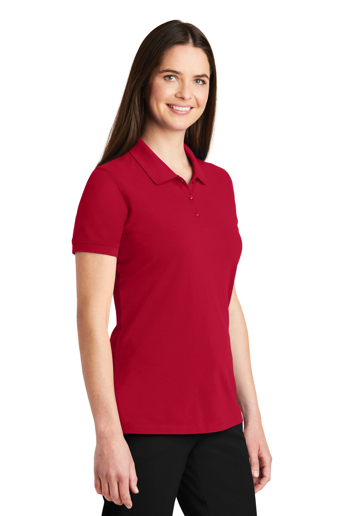 Port Authority Women's EZCotton Polo. LK8000
