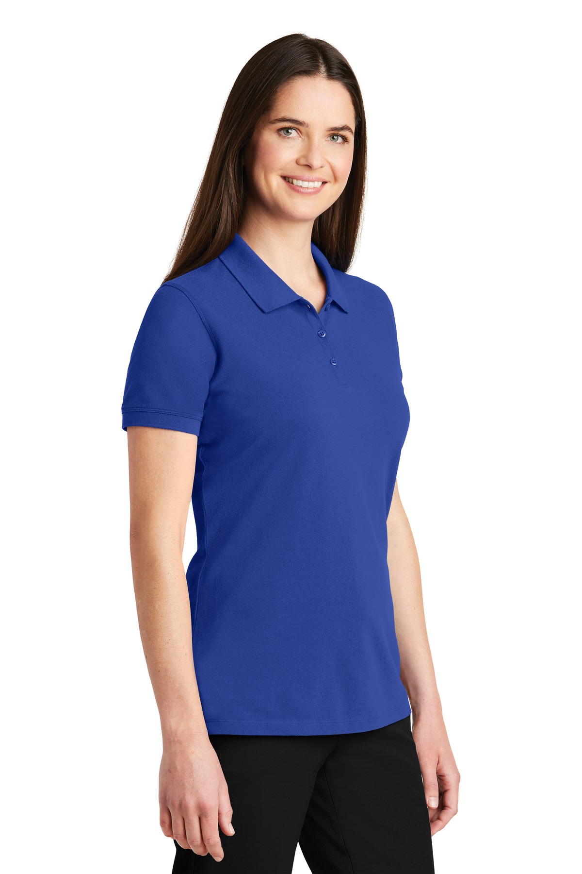 Port Authority Women's EZCotton Polo. LK8000