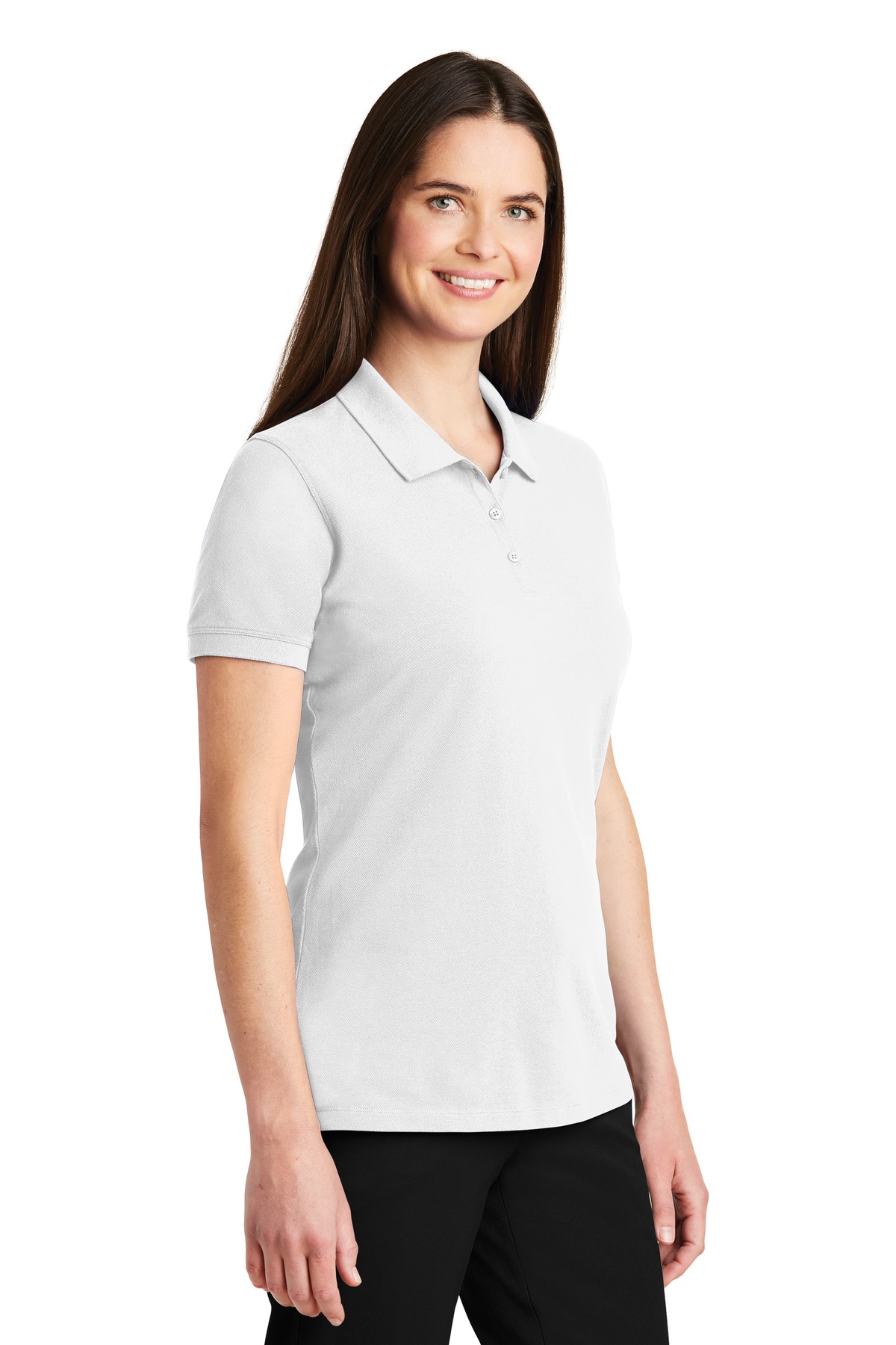 Port Authority Women's EZCotton Polo. LK8000
