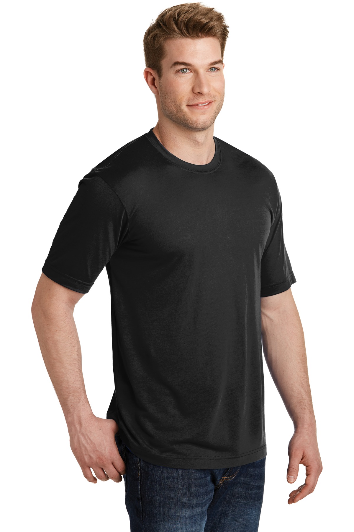 Sport-Tek PosiCharge Competitor Cotton Touch Tee. ST450