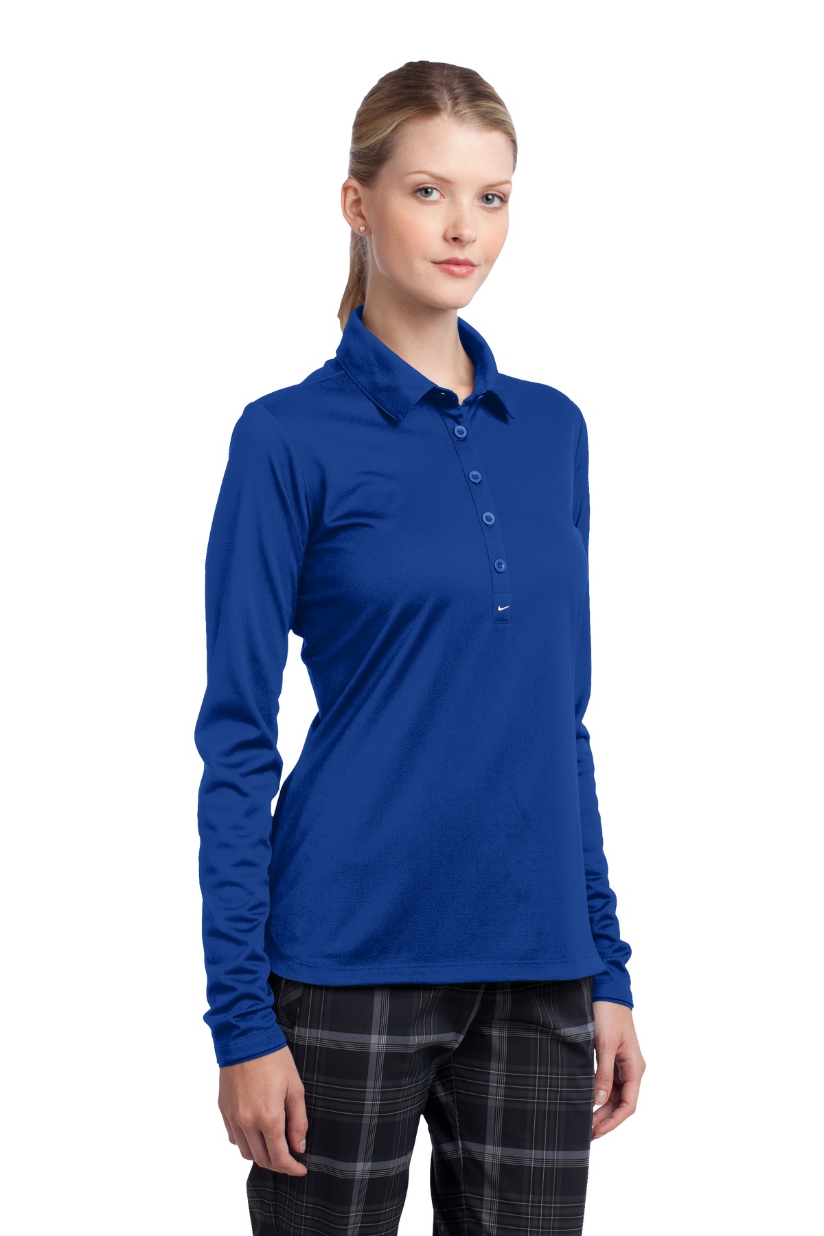 Nike Women's Long Sleeve Dri-FIT Stretch Tech Polo. 545322