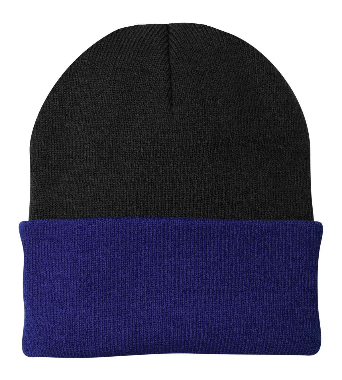 Port Authority CP90 swatch in Black/ Athletic Royal