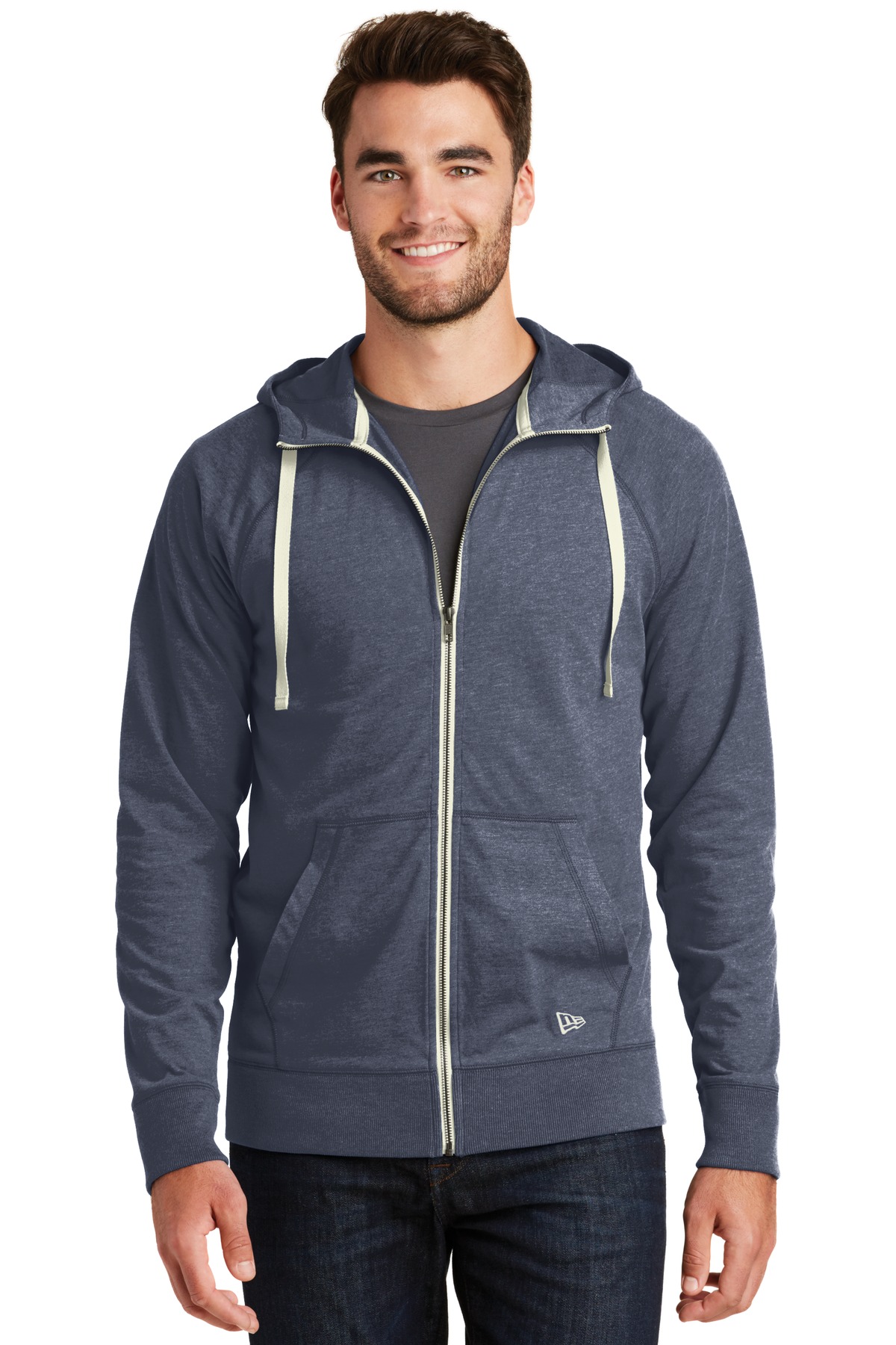 New Era   Sueded Cotton Full-Zip Hoodie.