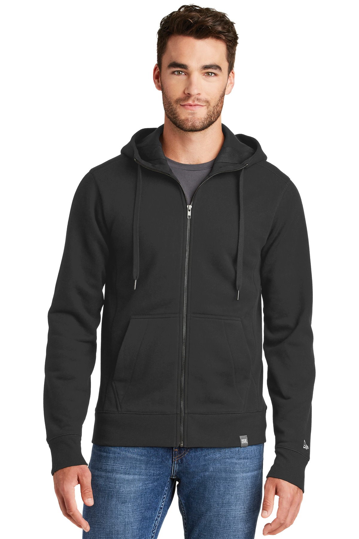 New Era French Terry Full-Zip Hoodie. NEA502