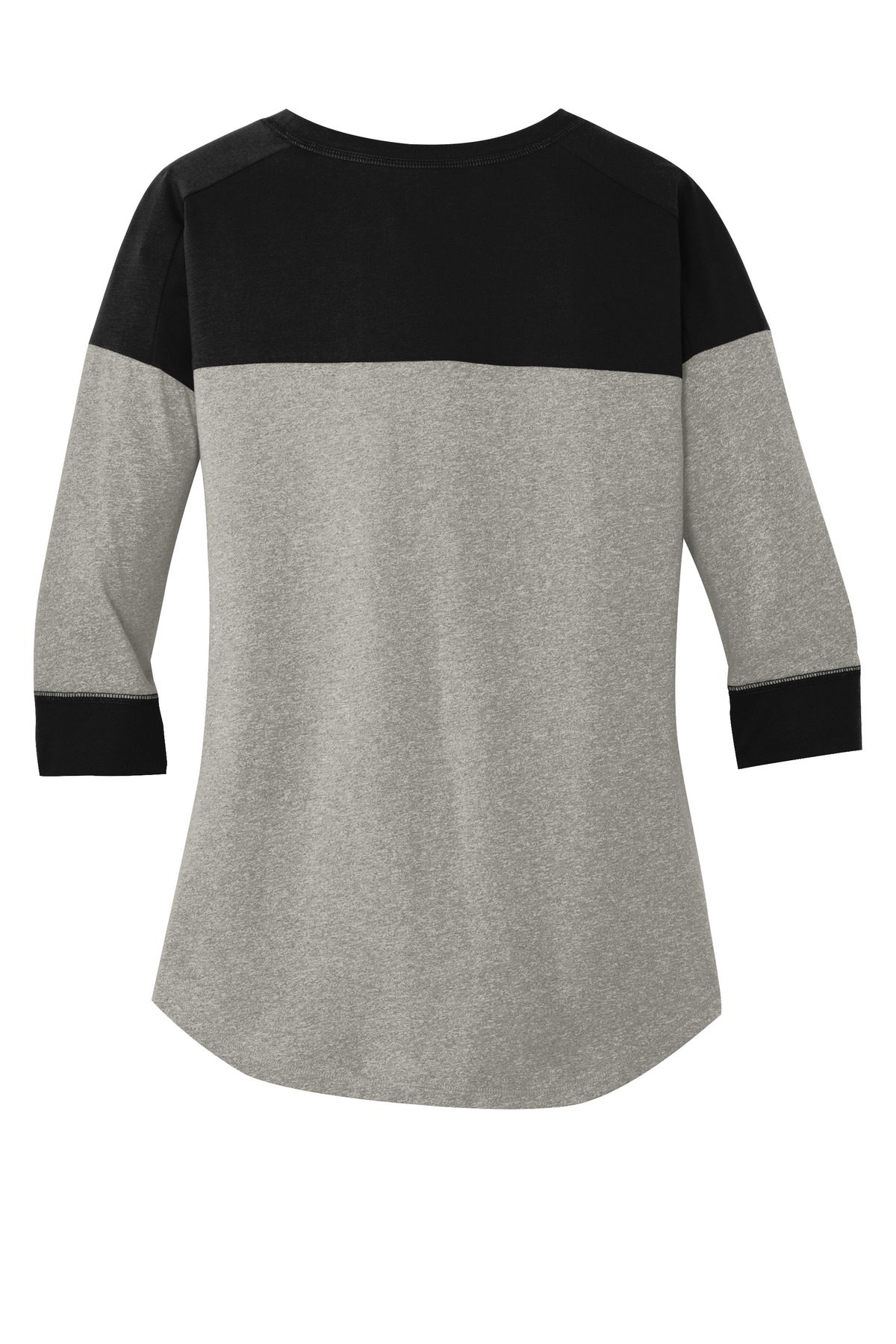 New Era Women's Heritage Blend 3/4-Sleeve Baseball Raglan Tee. LNEA104