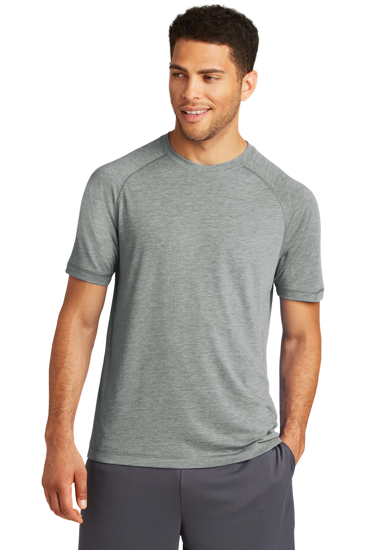 Sport-Tek PosiCharge Tri-Blend Wicking Raglan Tee