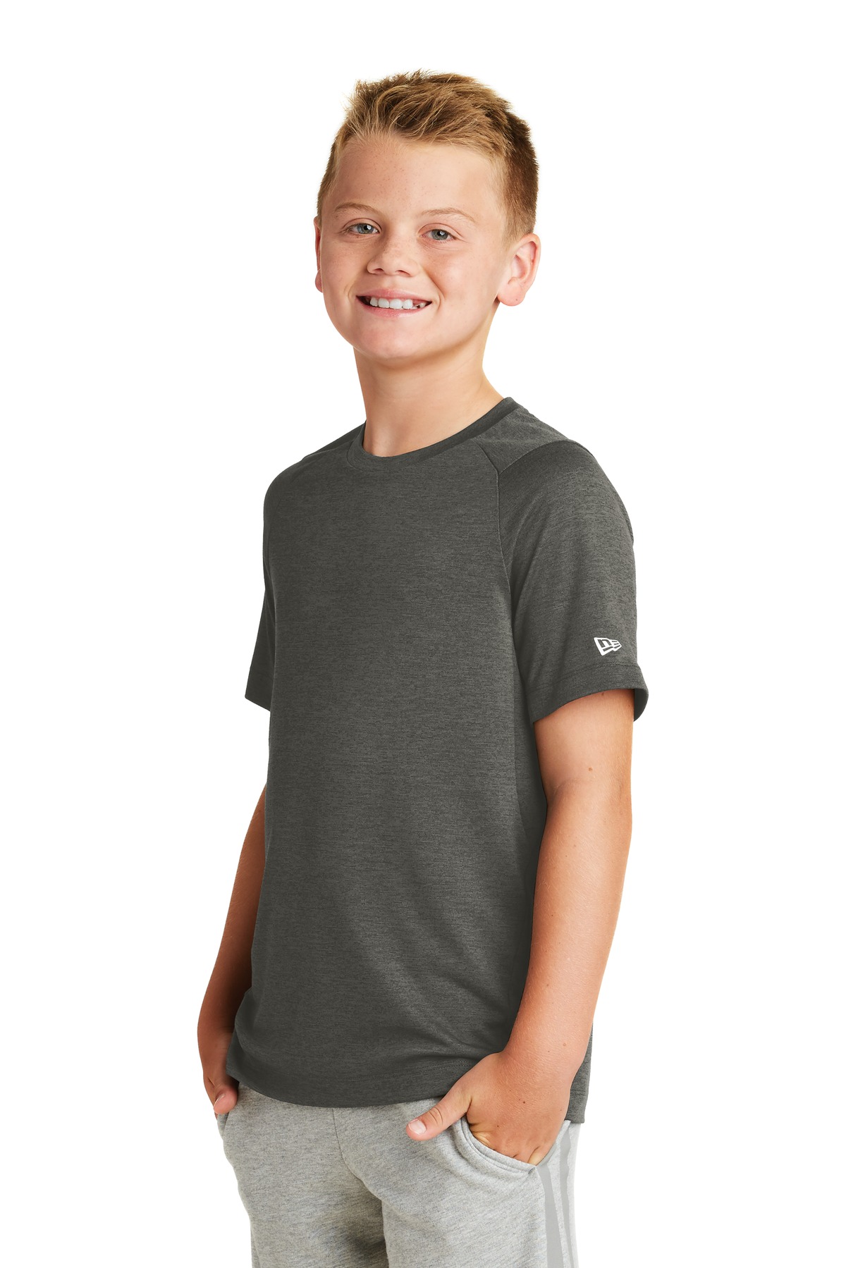 New Era Youth Series Performance Crew Tee. YNEA200