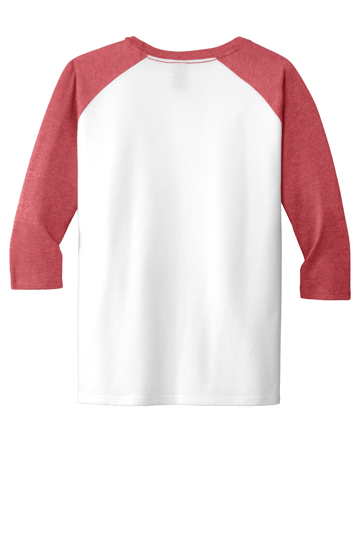 Heathered Red/ White