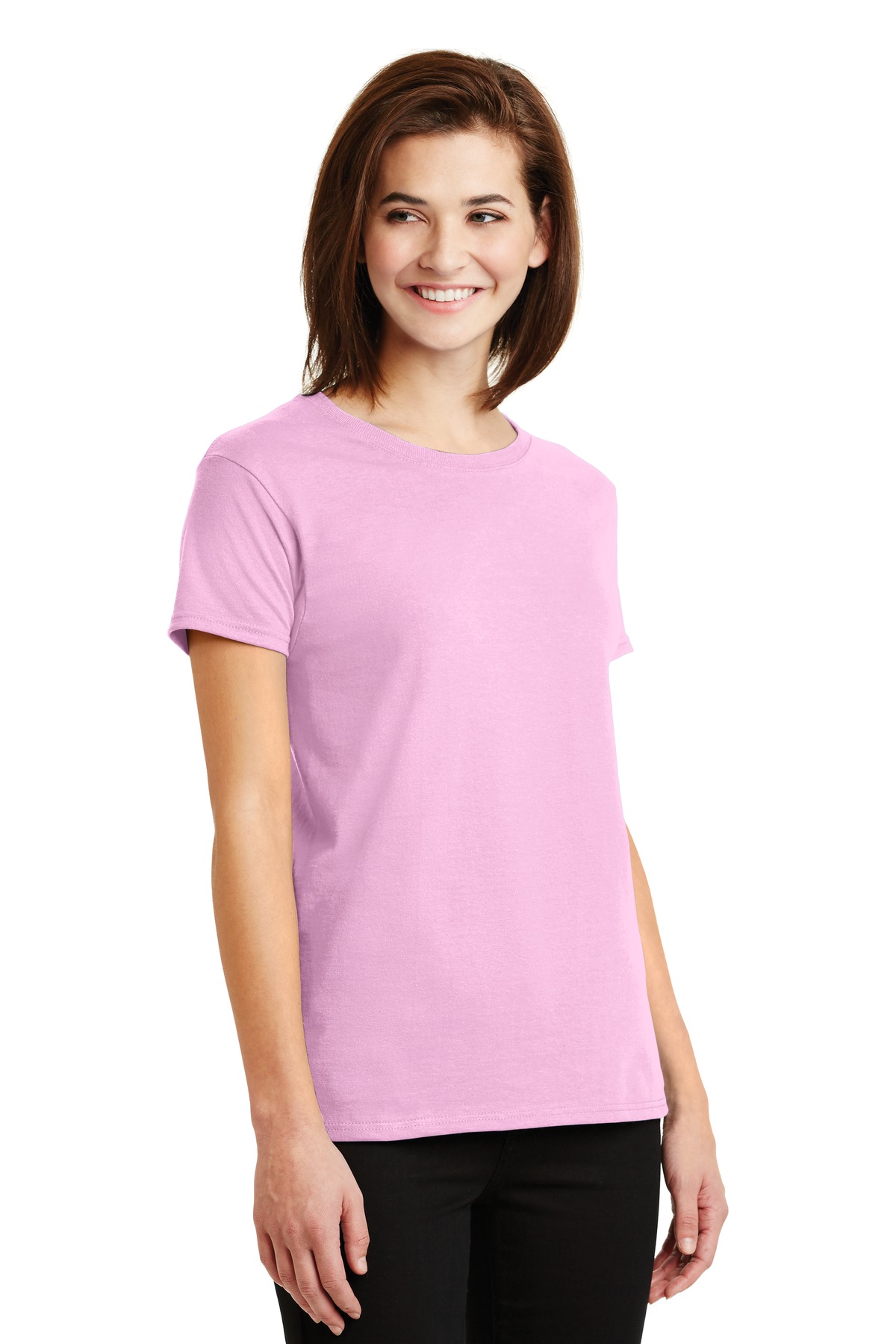 Gildan Women's Ultra Cotton 100% US Cotton T-Shirt. 2000L