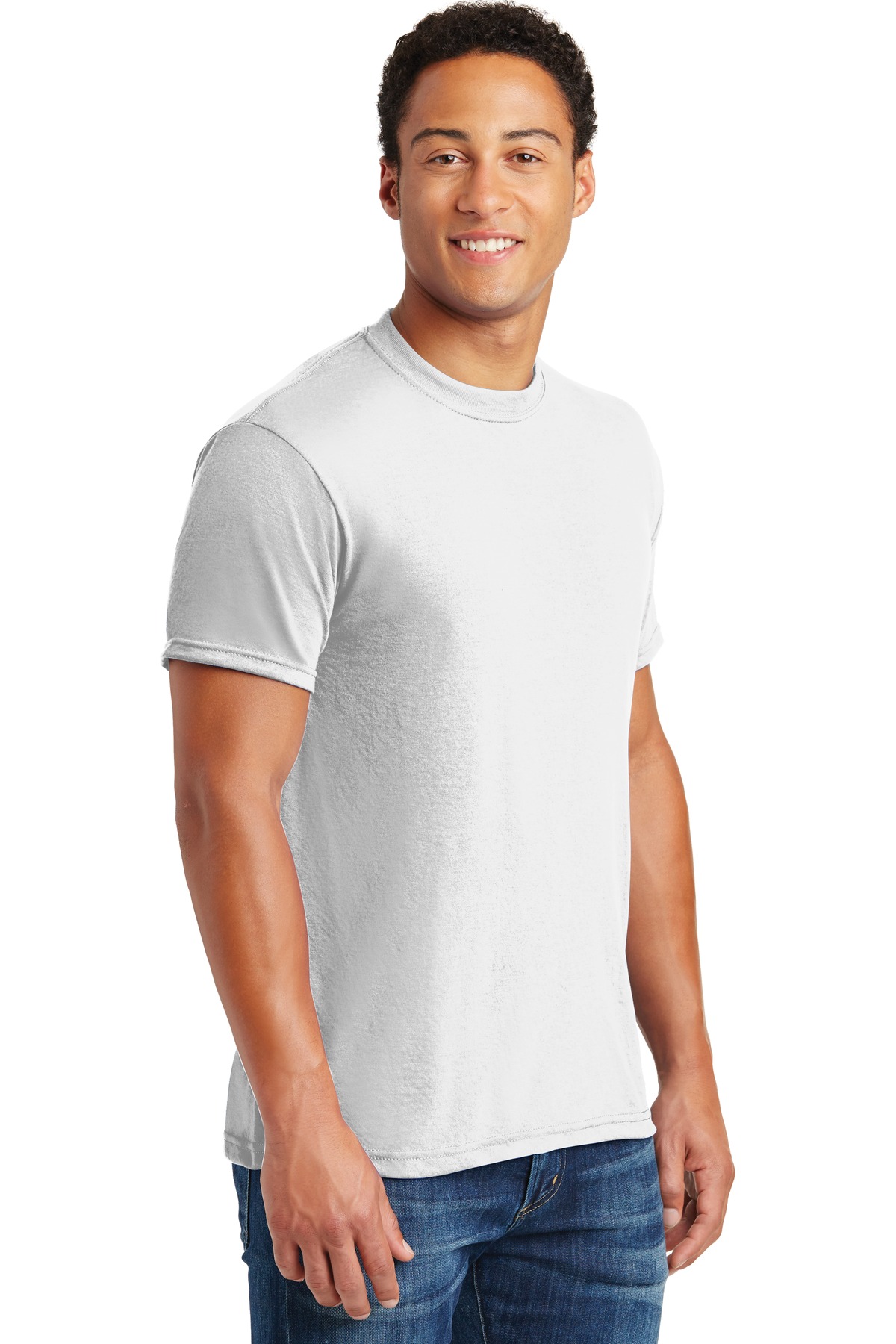 Jerzees Dri-Power 100% Polyester T-Shirt. 21M