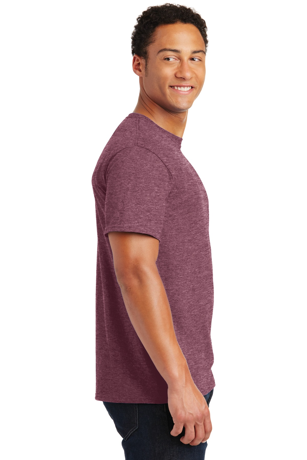 Vintage Heather Maroon